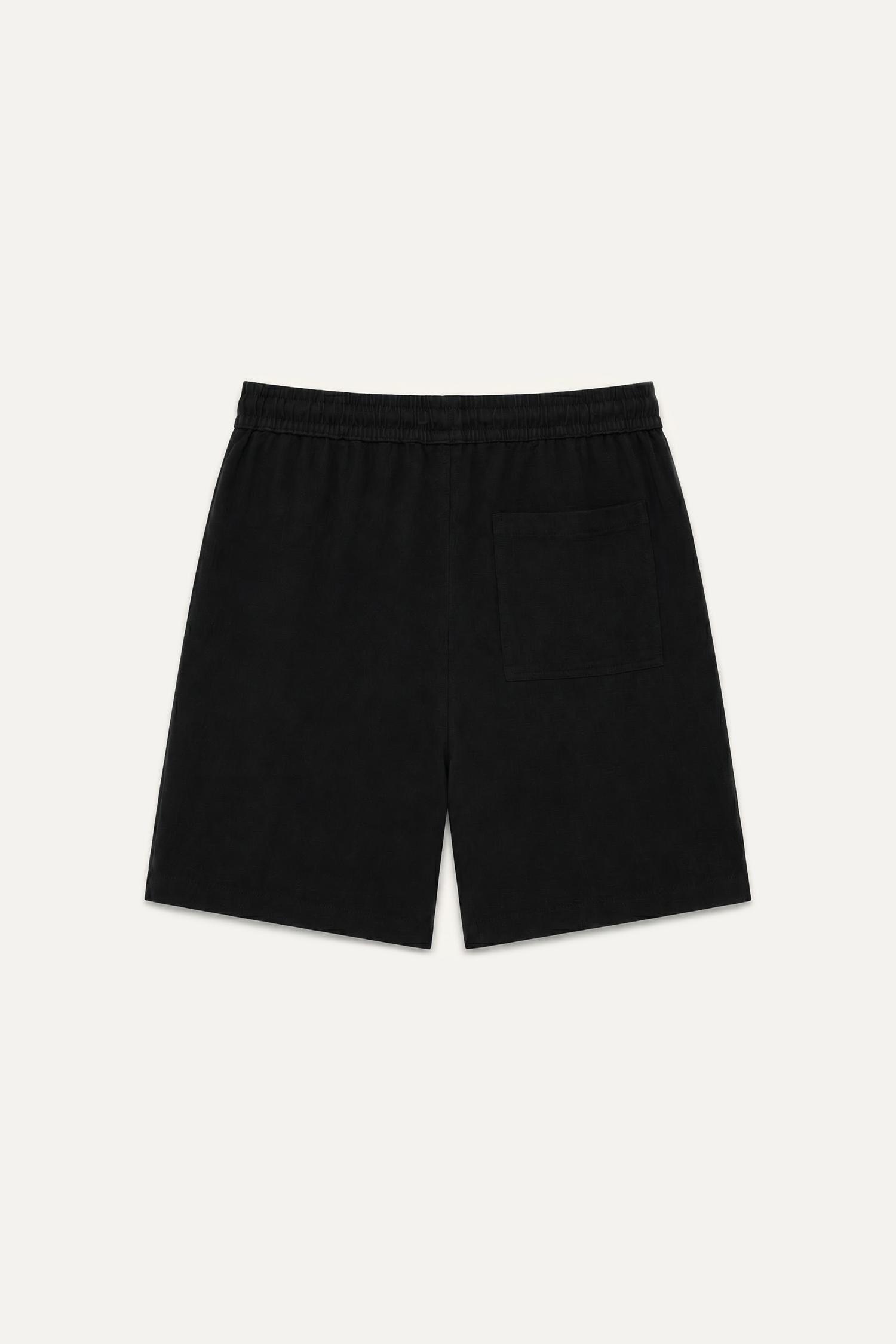 DeFacto %100 Pamuk Baggy Fit Bermuda Şort görsel 7
