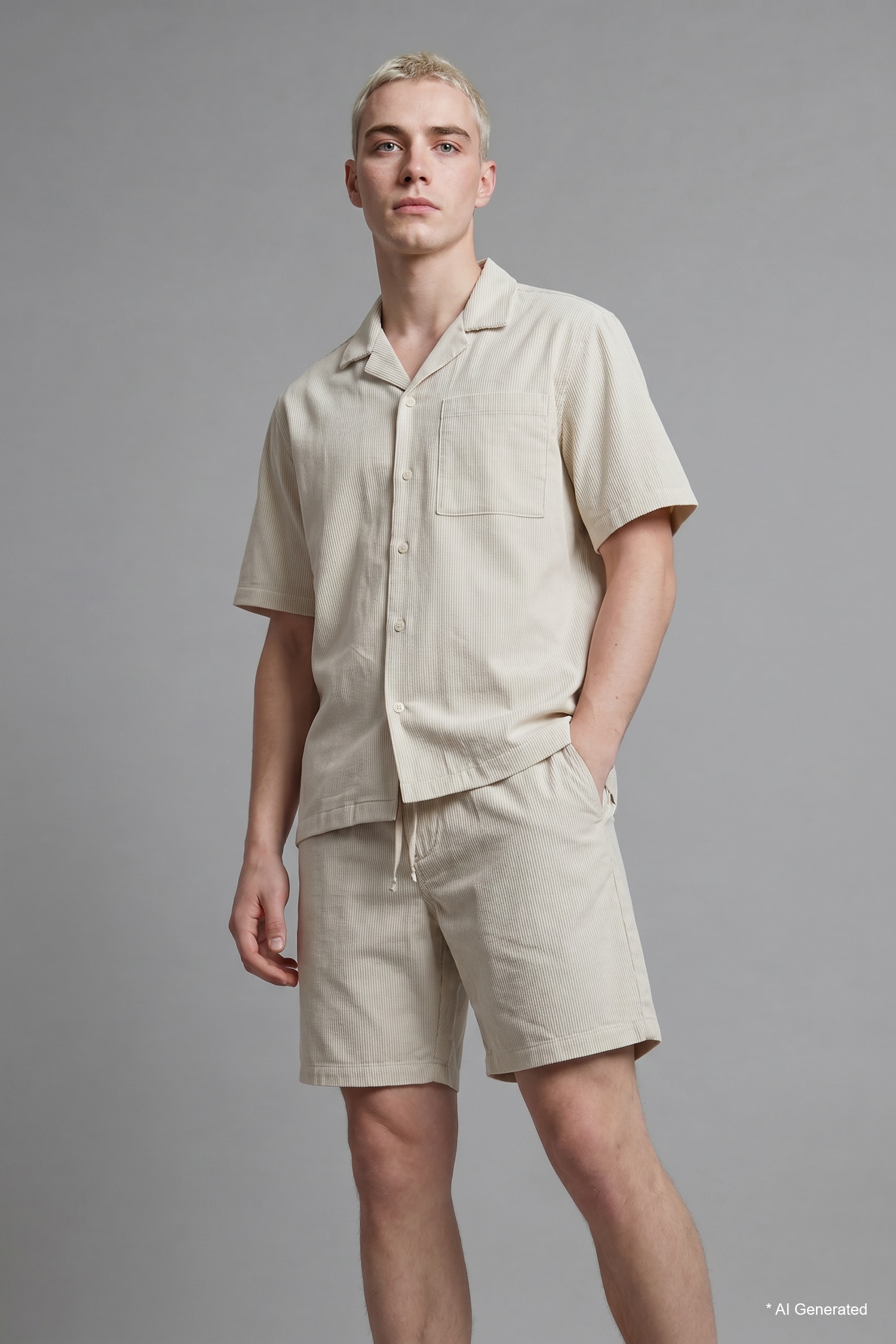 DeFacto %100 Pamuk Relaxed Fit Bermuda Şort