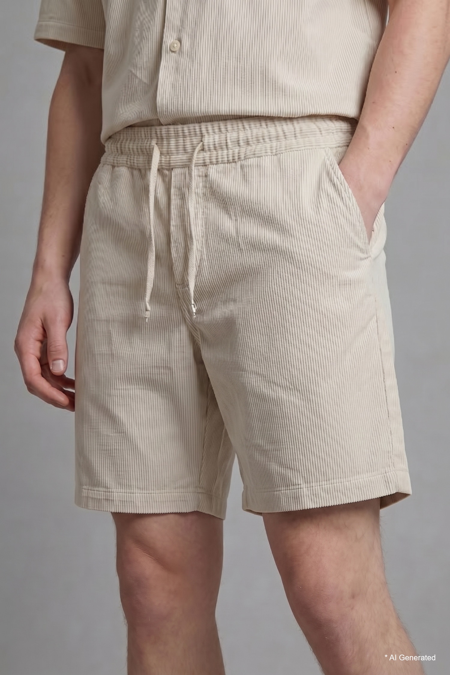 DeFacto %100 Pamuk Relaxed Fit Bermuda Şort görsel 5