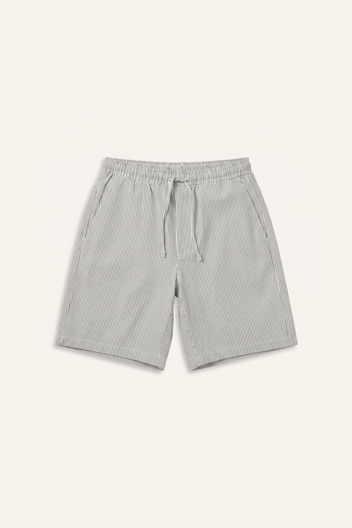 DeFacto %100 Pamuk Relaxed Fit Bermuda Şort görsel 5