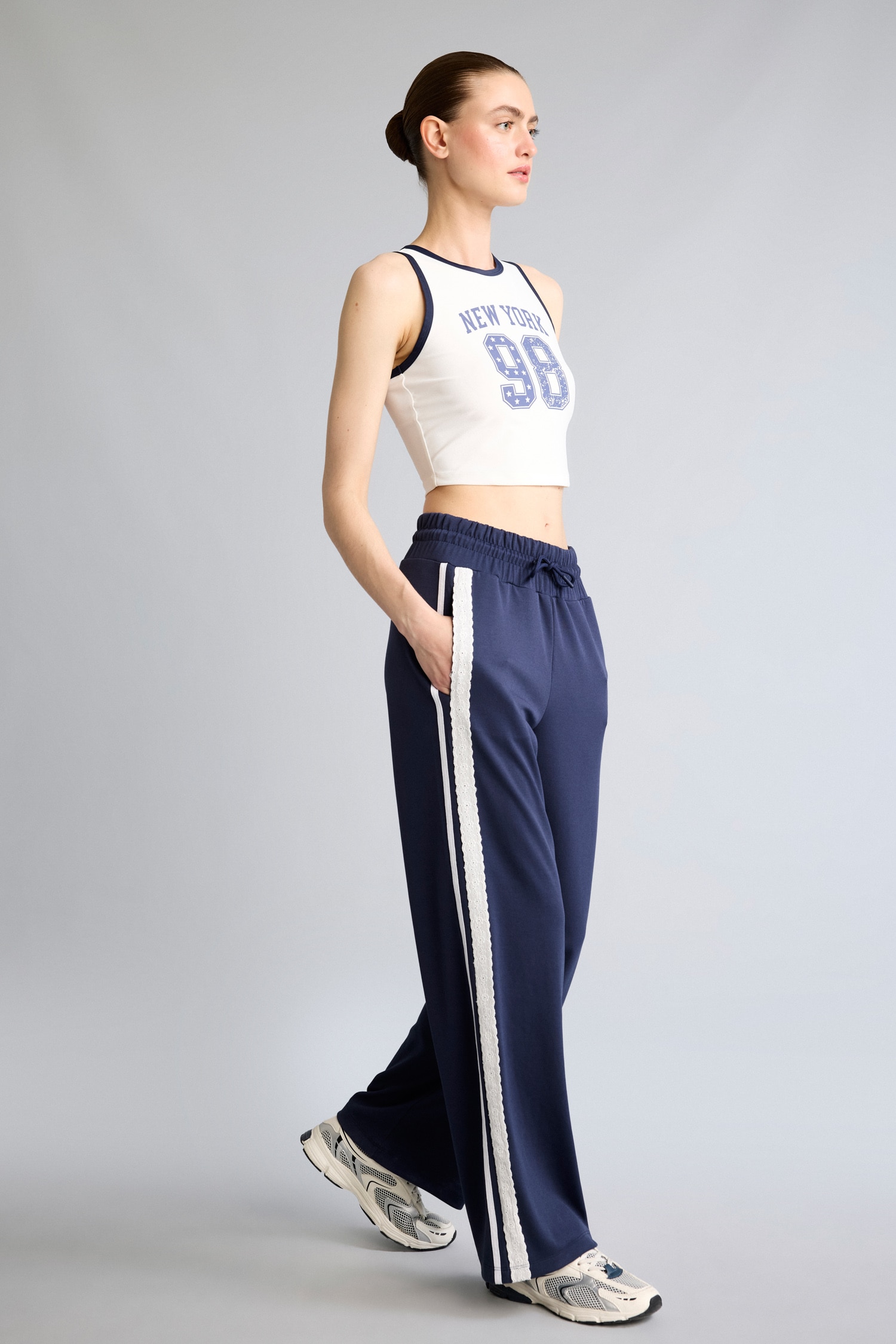DeFacto Straight Fit Dalgıç Kumaş Pantolon