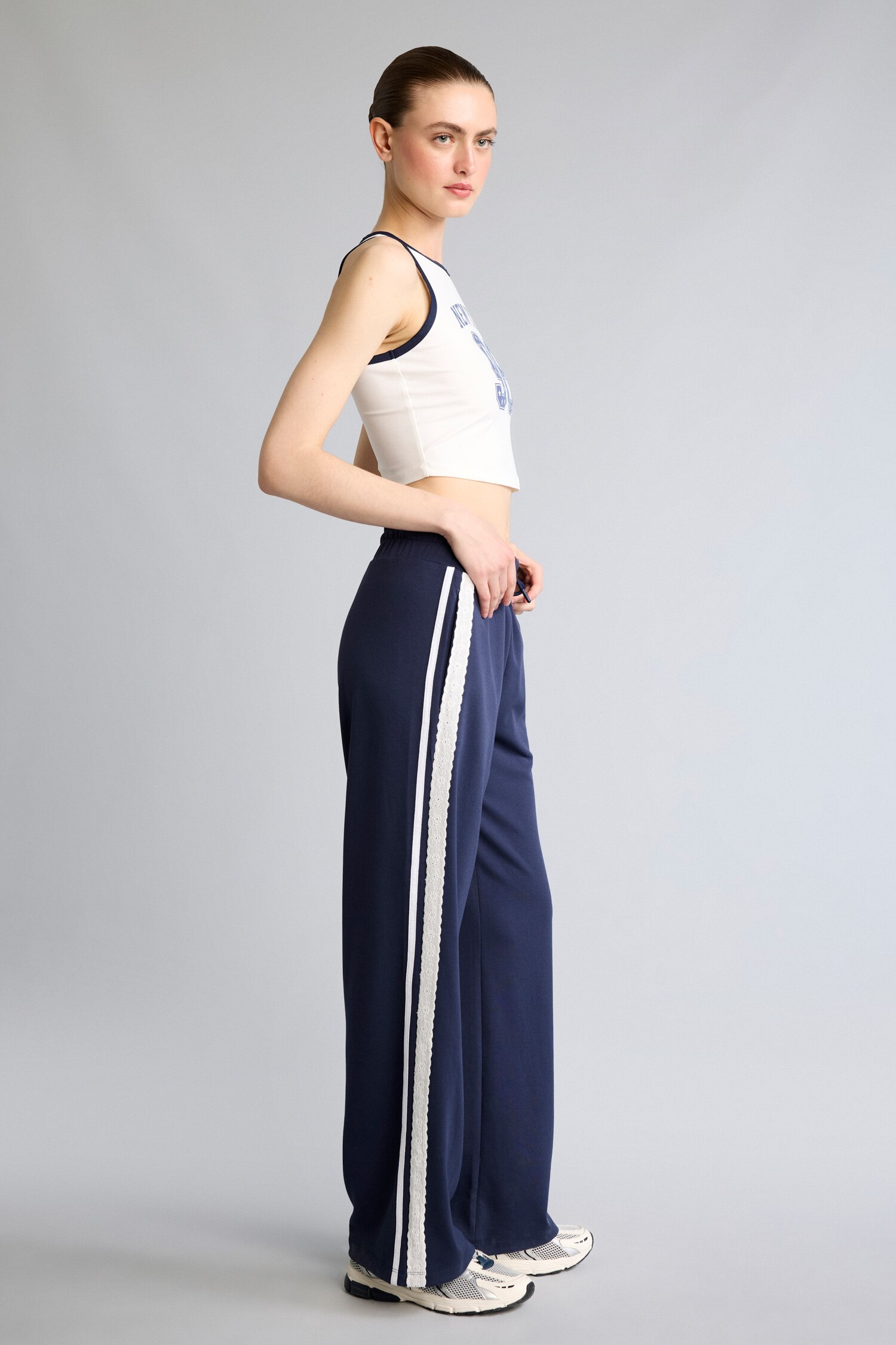 DeFacto Straight Fit Dalgıç Kumaş Pantolon görsel 3