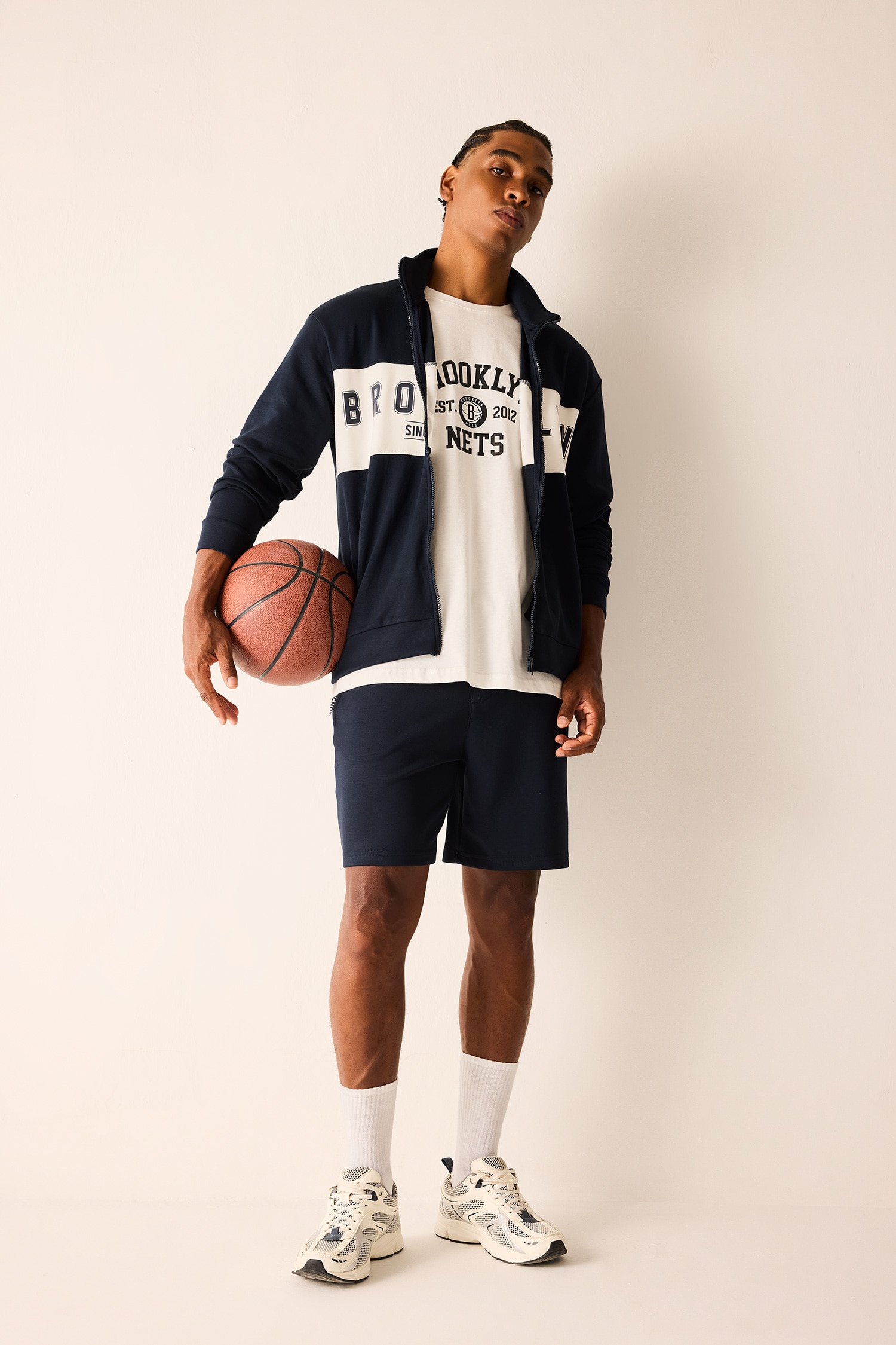 DeFacto NBA Standart Fit Sweat Hırka görsel 2