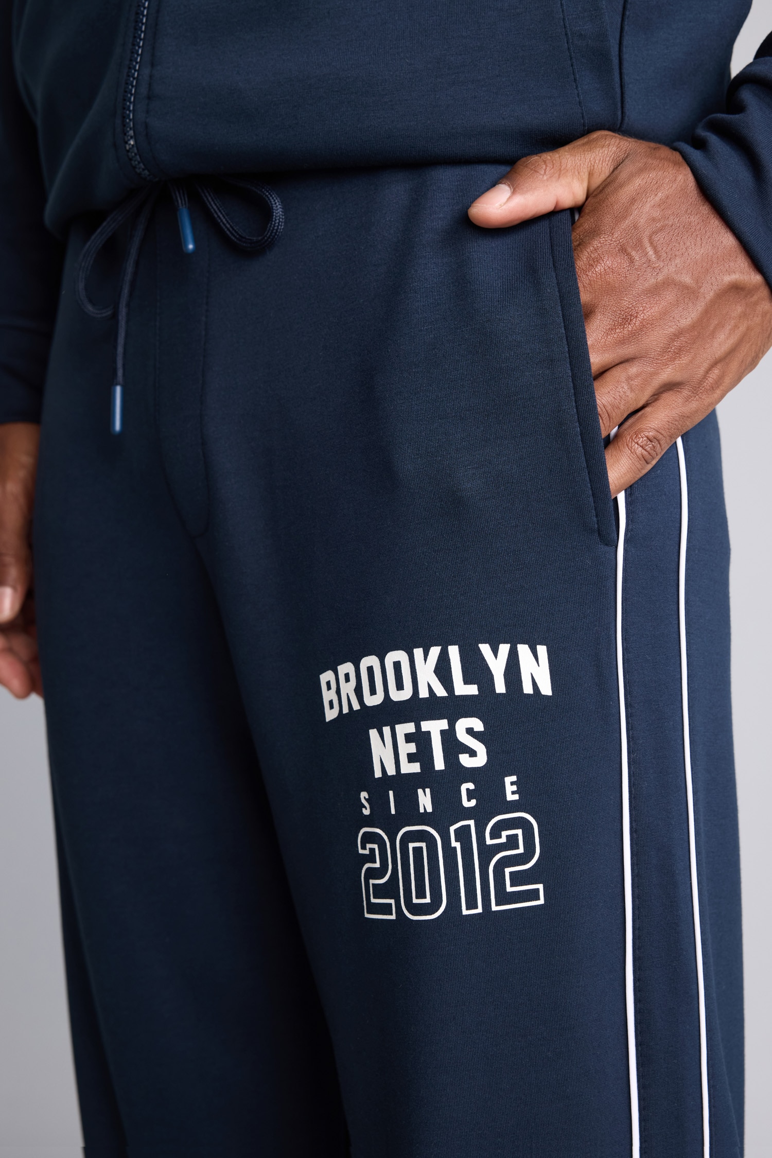 DeFacto NBA Lisanslı Brooklyn Nets Jogger Eşofman Altı görsel 4