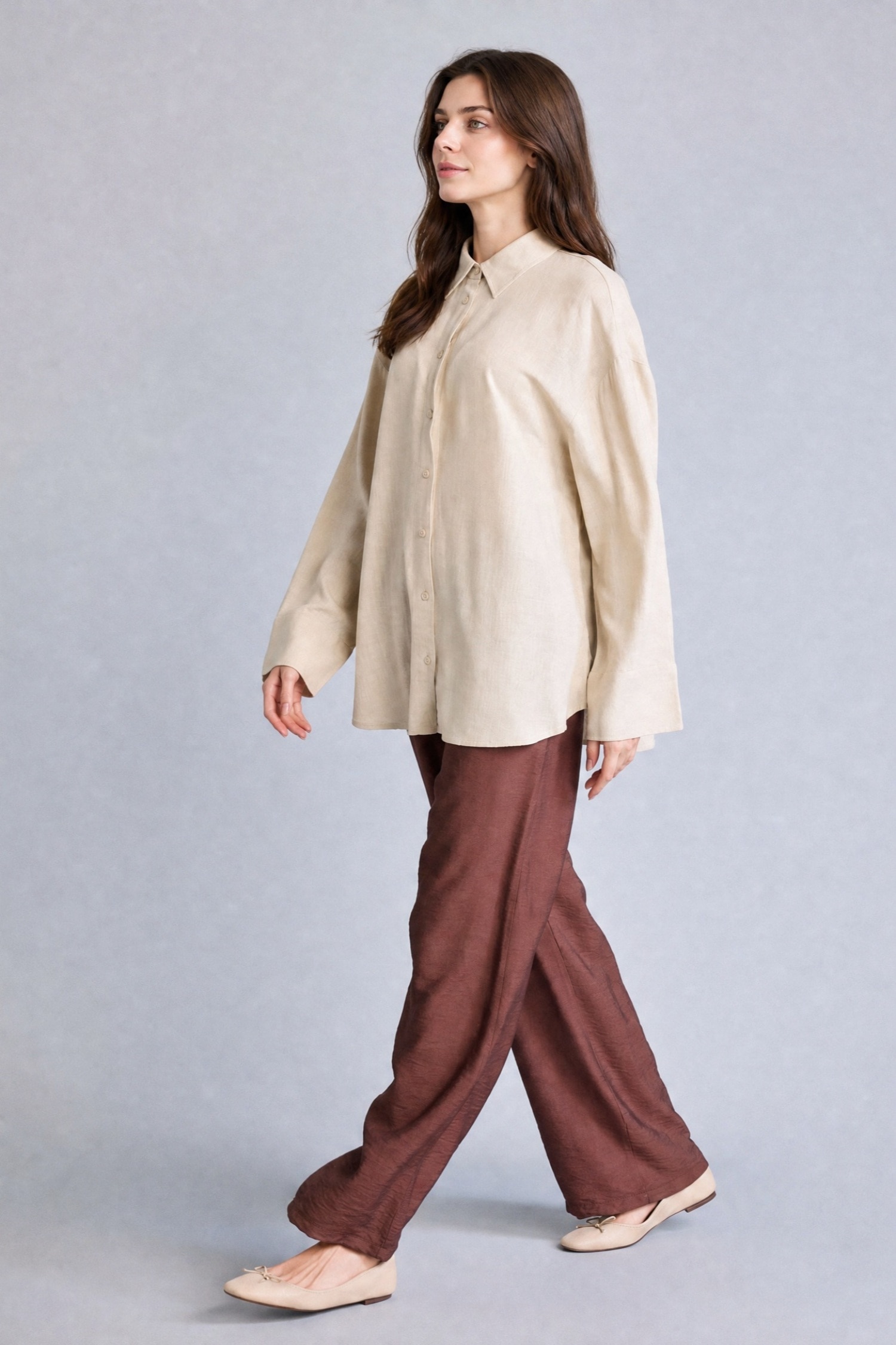 DeFacto Regular Fit Düz Paça Pantolon görsel 2
