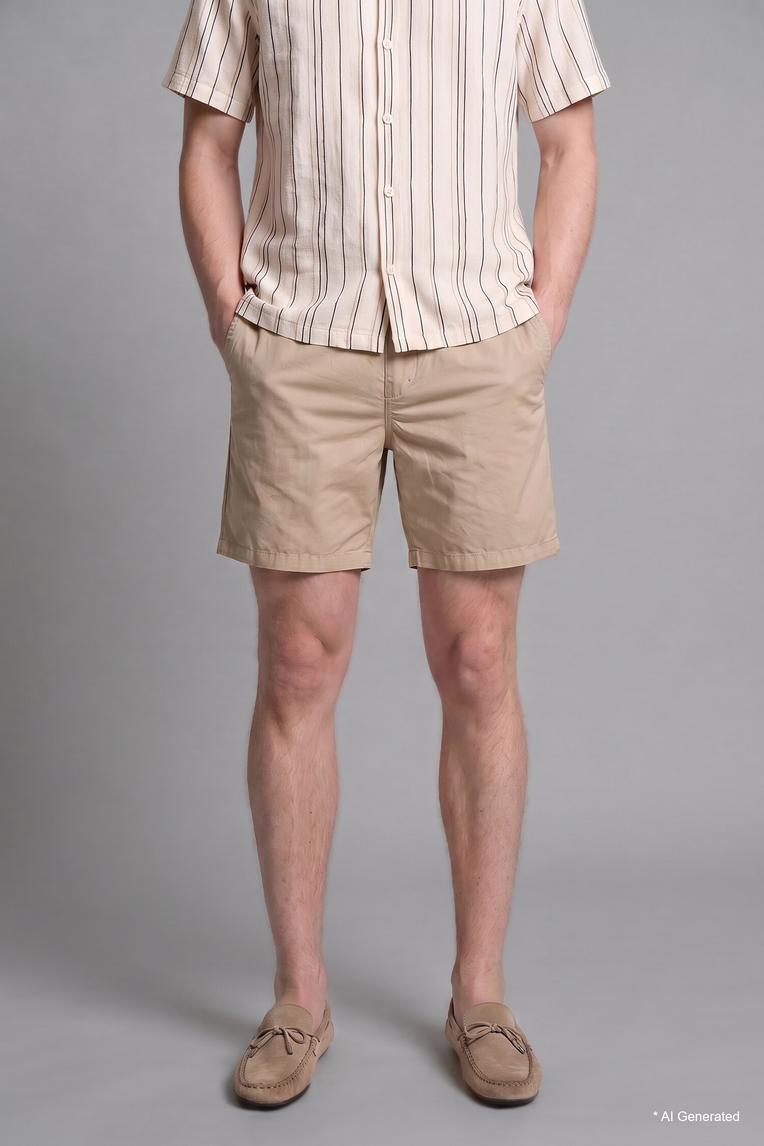 DeFacto Relaxed Fit Bermuda Şort görsel 4