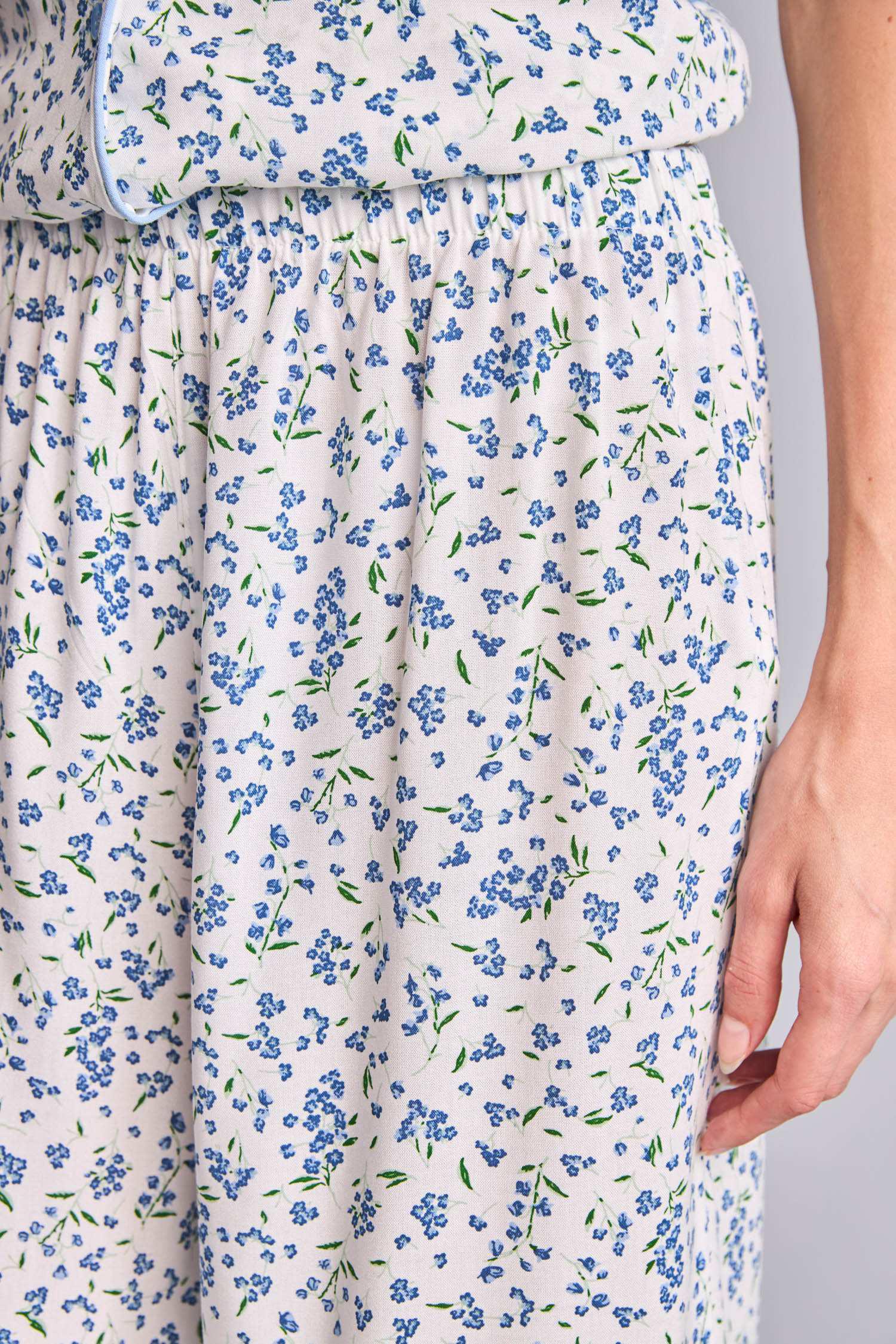 DeFacto Regular Fıt Kısa Kollu Pijama Takımı görsel 5