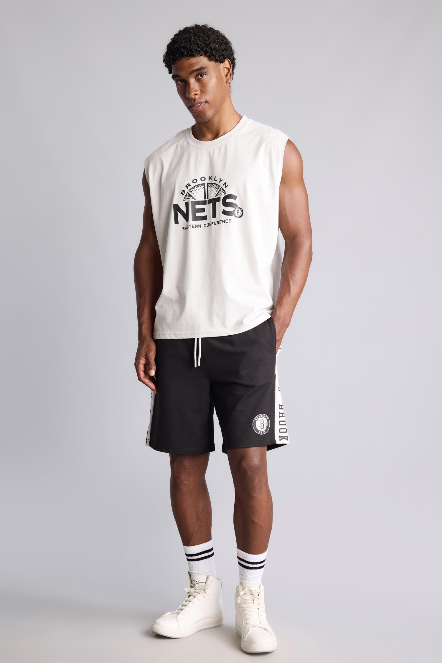 DeFacto NBA Brooklyn Nets Pamuklu Atlet görsel 2