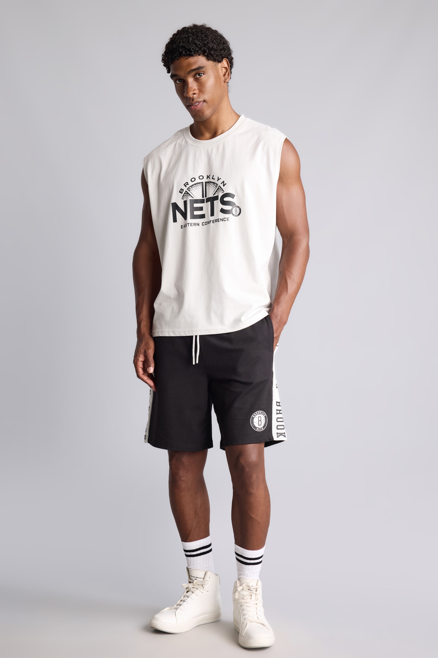 DeFacto NBA Brooklyn Nets Baskılı Şort görsel 2
