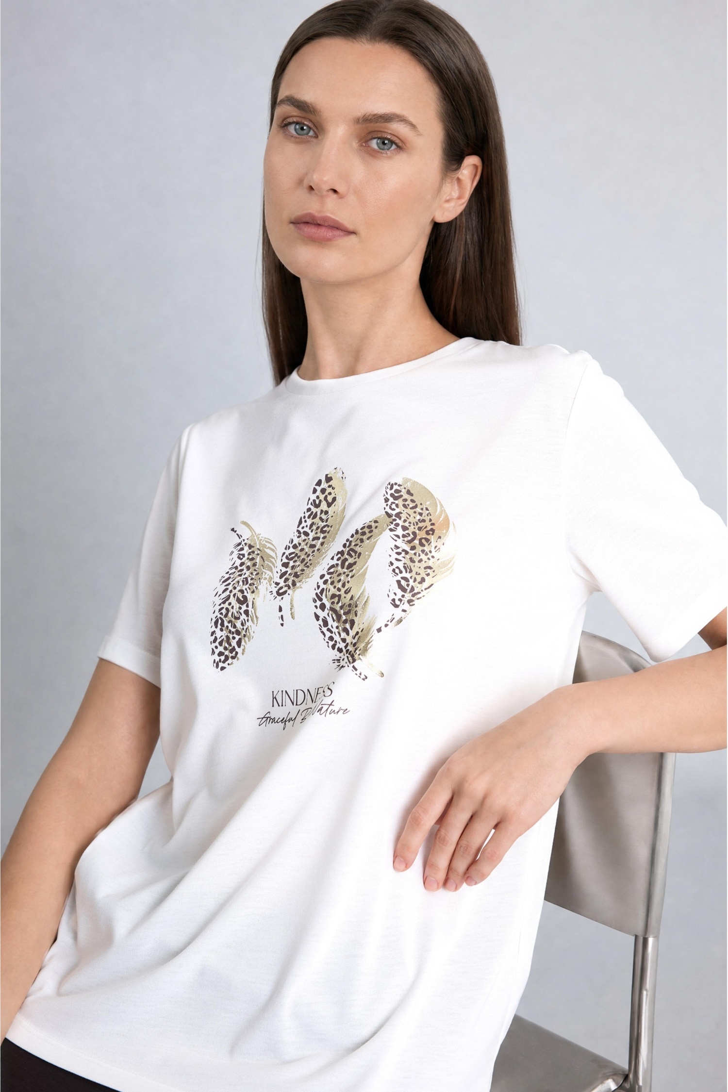 DeFacto Regular Fit Kısa Kollu Baskılı Tişört