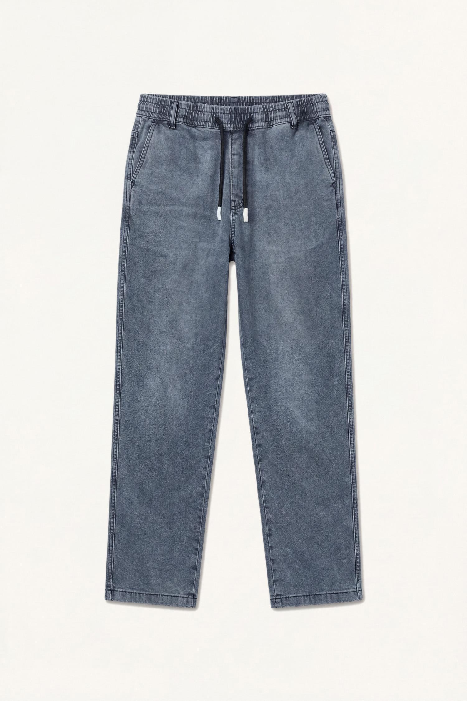 DeFacto Wıde Leg Esnek Beli Jean Pantolon görsel 7