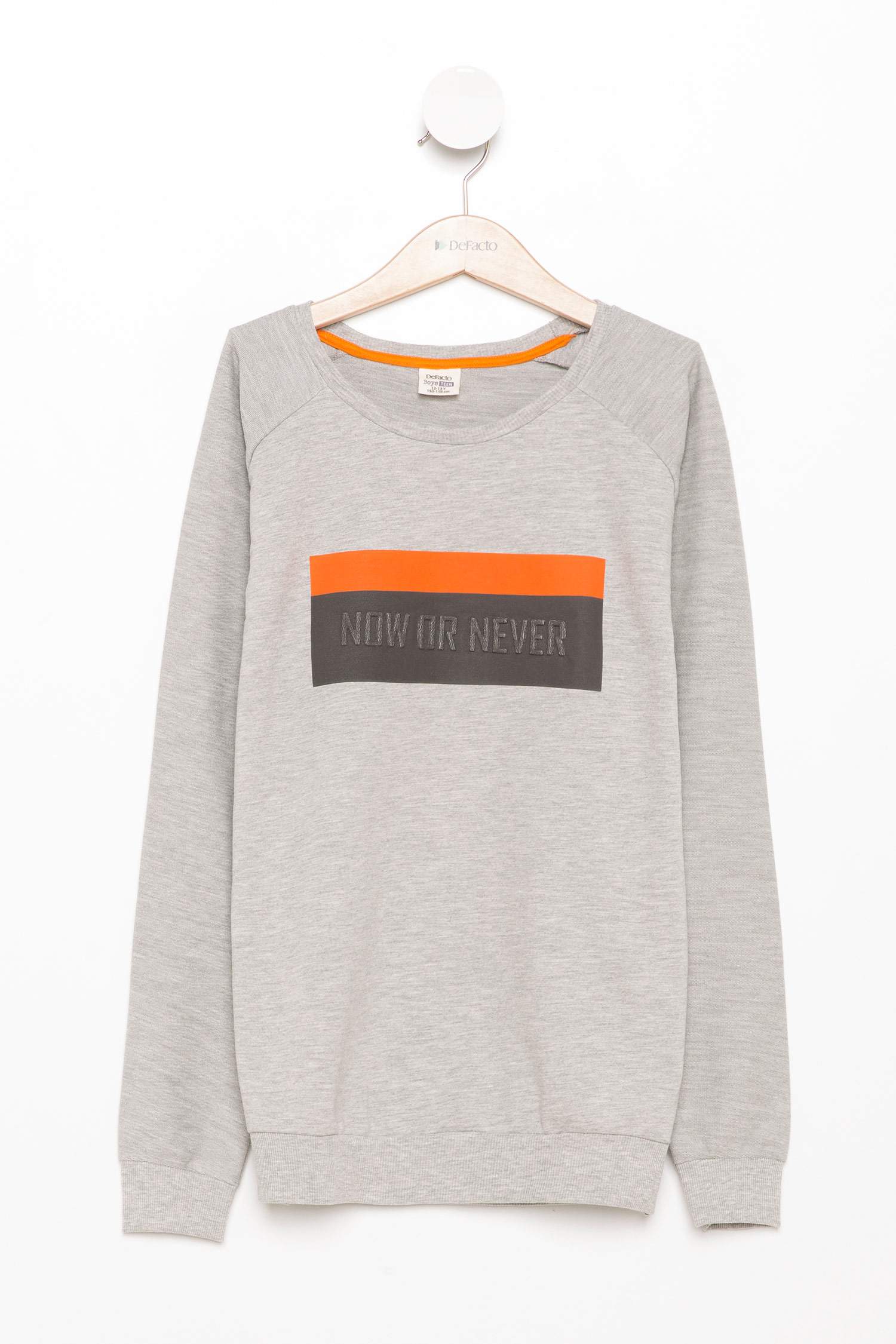 Defacto Uzun Kollu T-shirt. 4