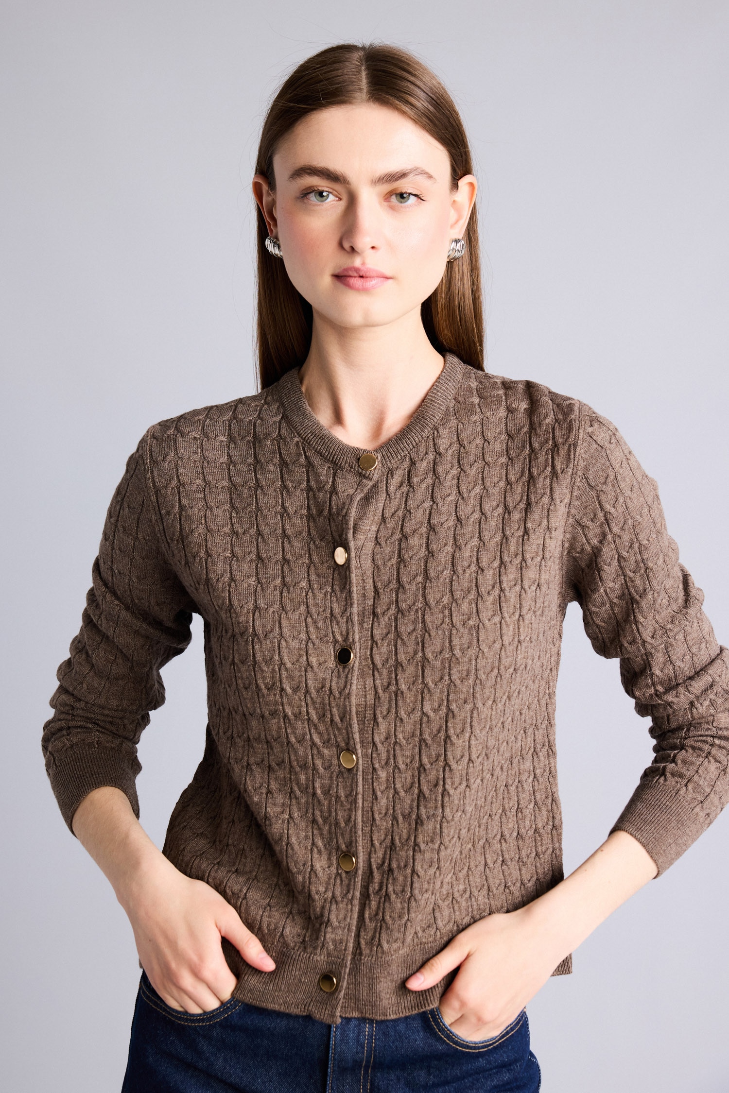 DeFacto Regular Fit Hırka görsel 3