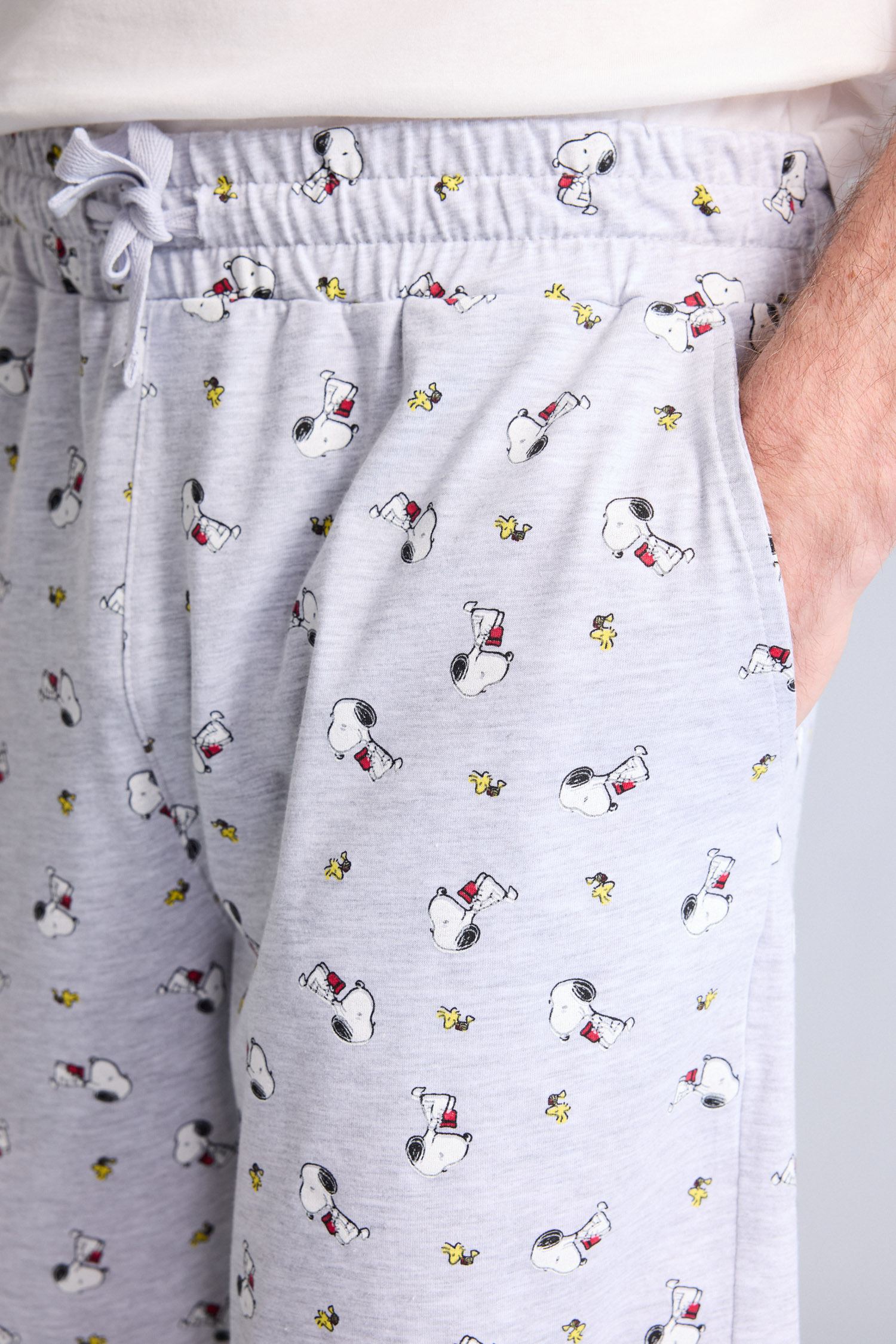 DeFacto Snoopy 2'li Şort Tişört Takım görsel 5