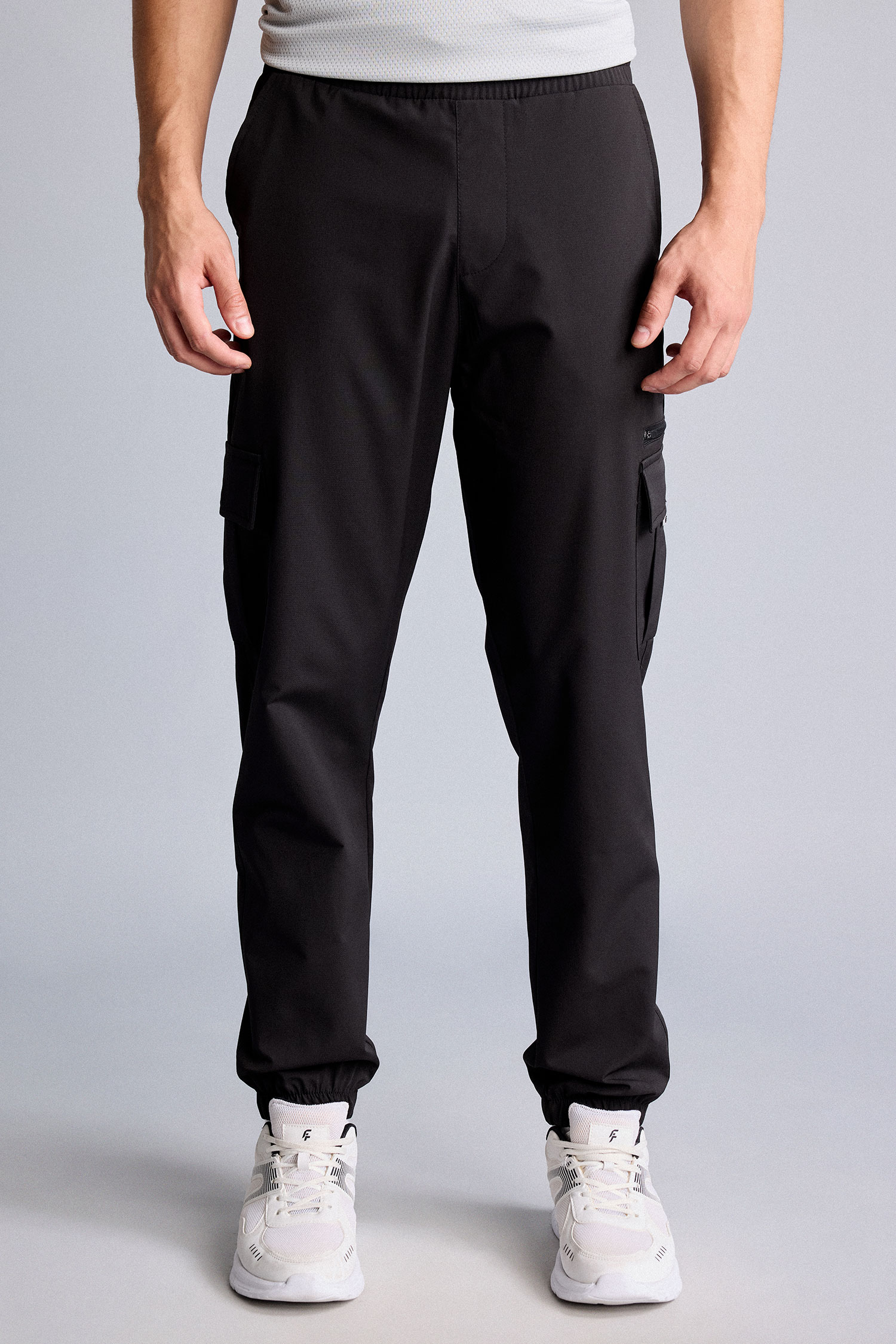 DeFacto Standart Fit Dokuma Jogger görsel 3