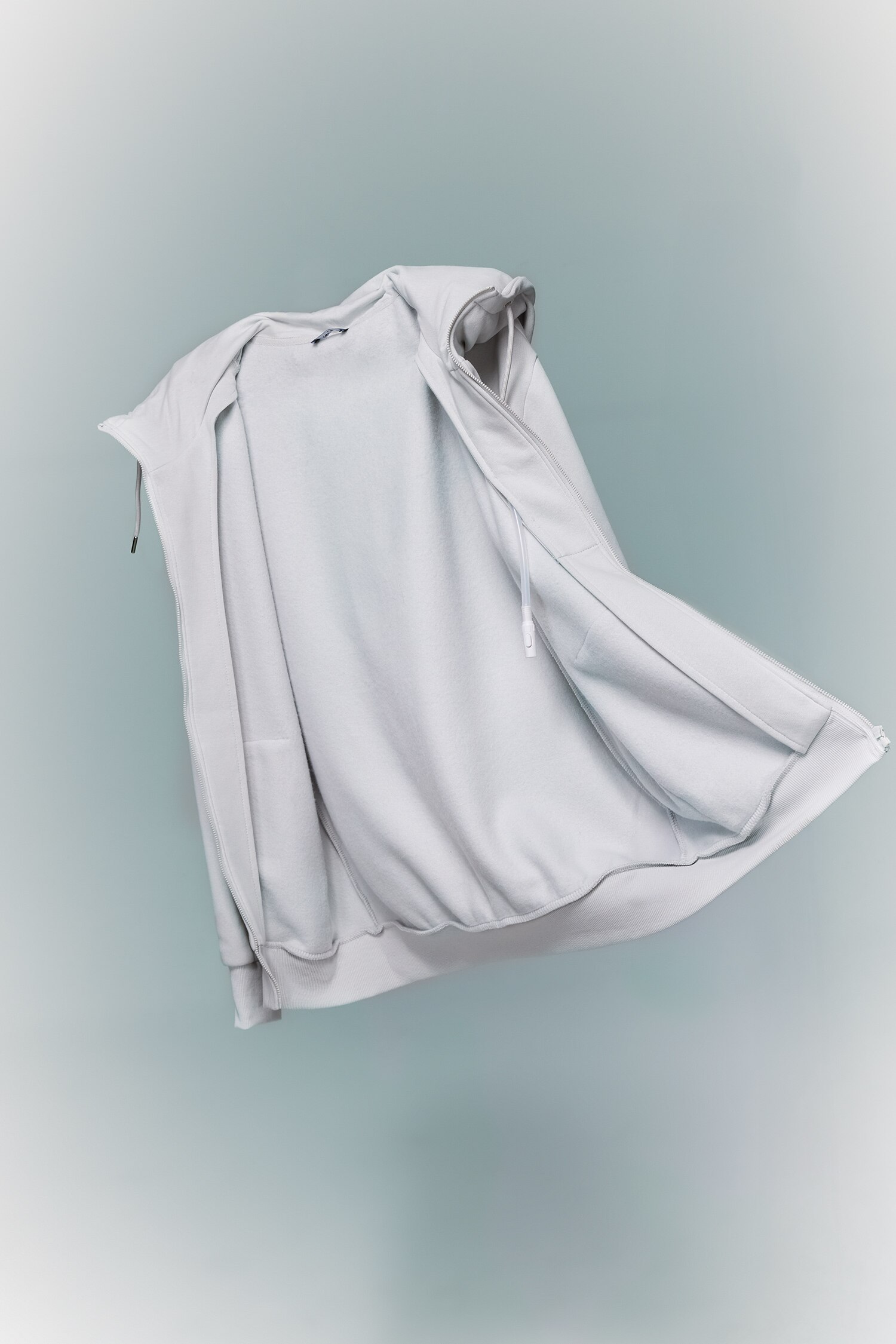 DeFacto Şişirilebilir Boyun Yastıklı Fermuarlı Sweatshirt görsel 7