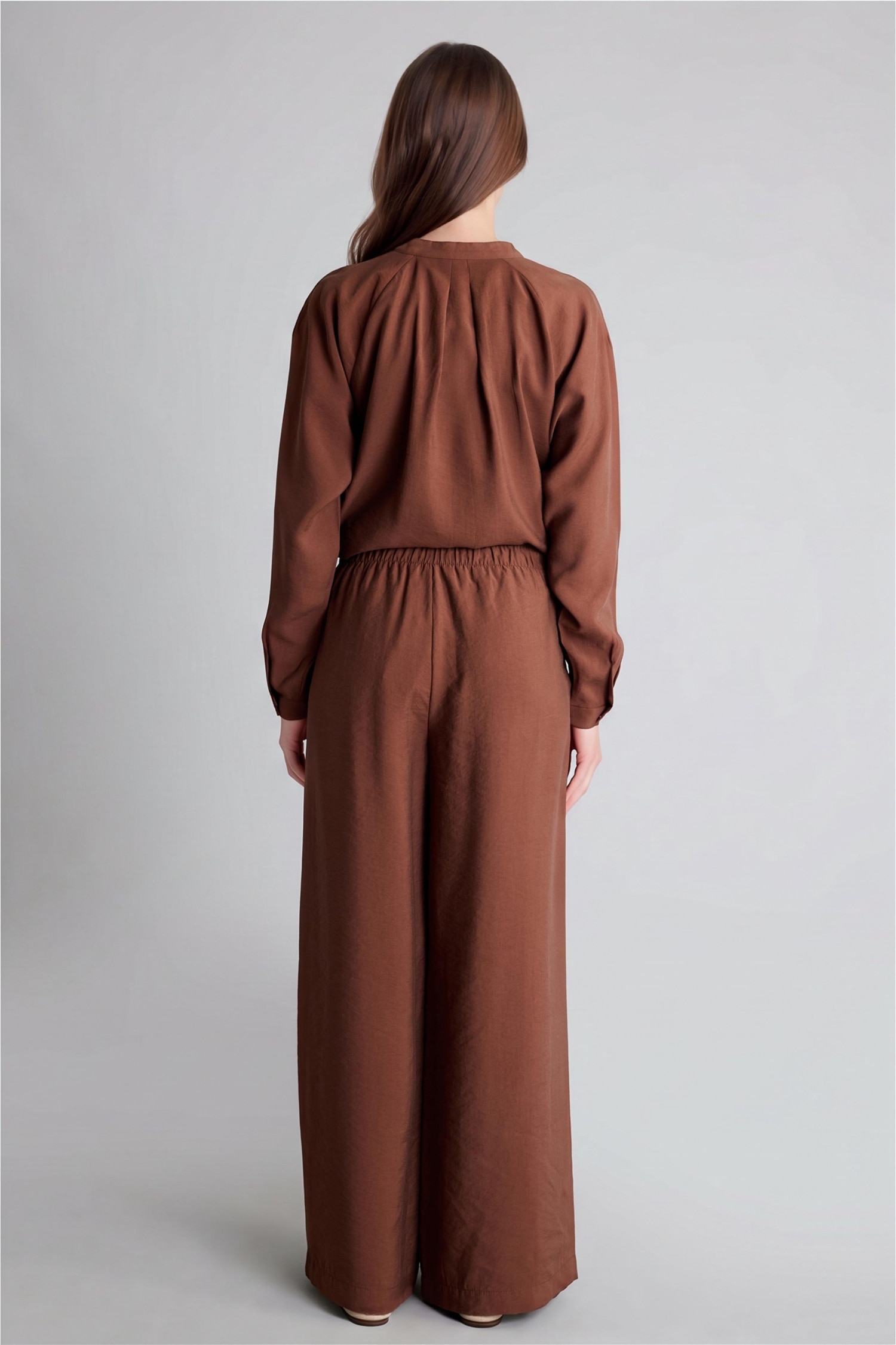 DeFacto Wide Leg Modal Pantolon görsel 5