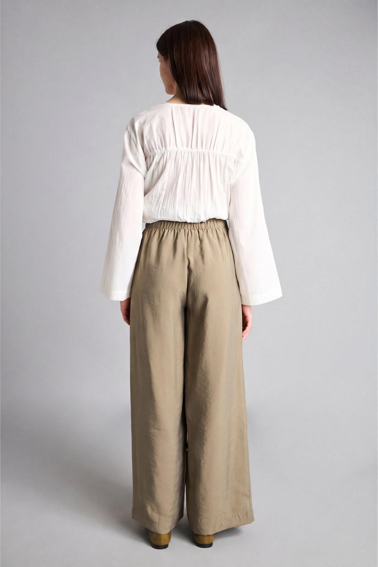 DeFacto Wide Leg Modal Pantolon görsel 5