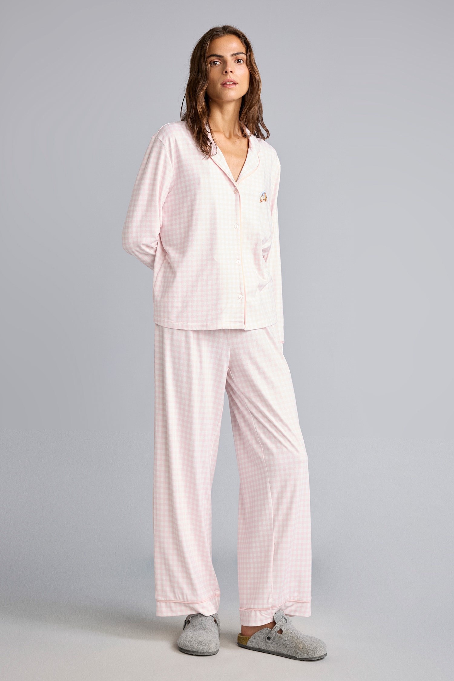 DeFacto Regular Fit 2'li Pötikare Pijama Takım