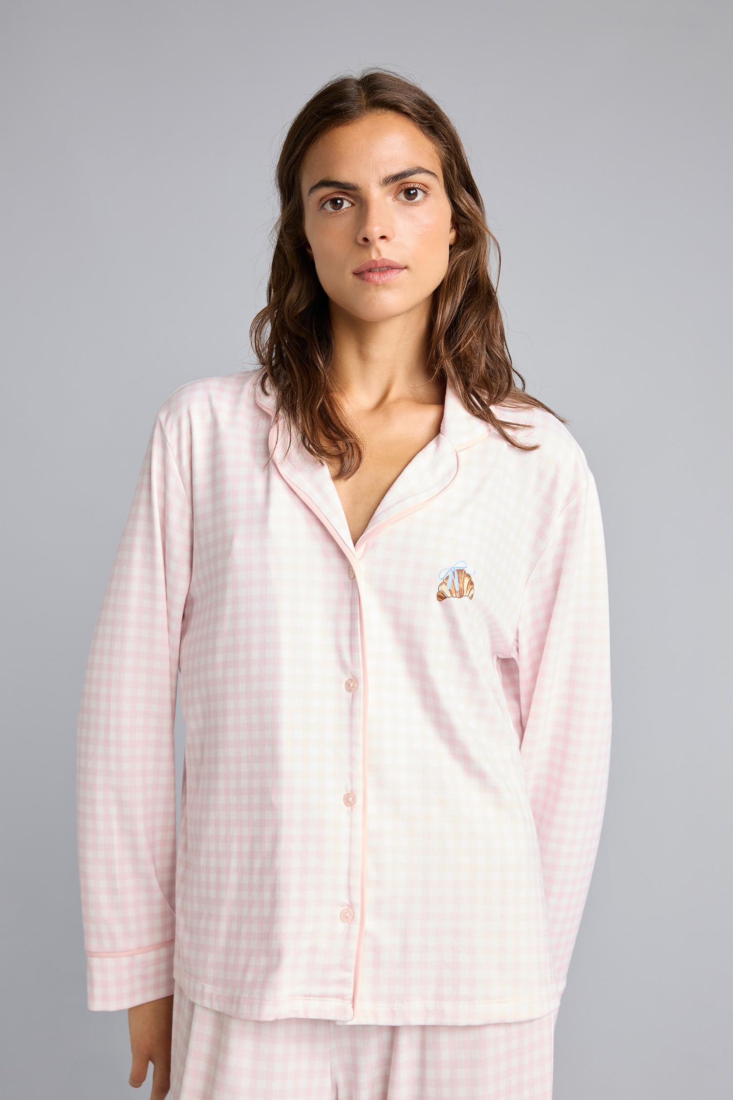 DeFacto Regular Fit 2'li Pötikare Pijama Takım görsel 3