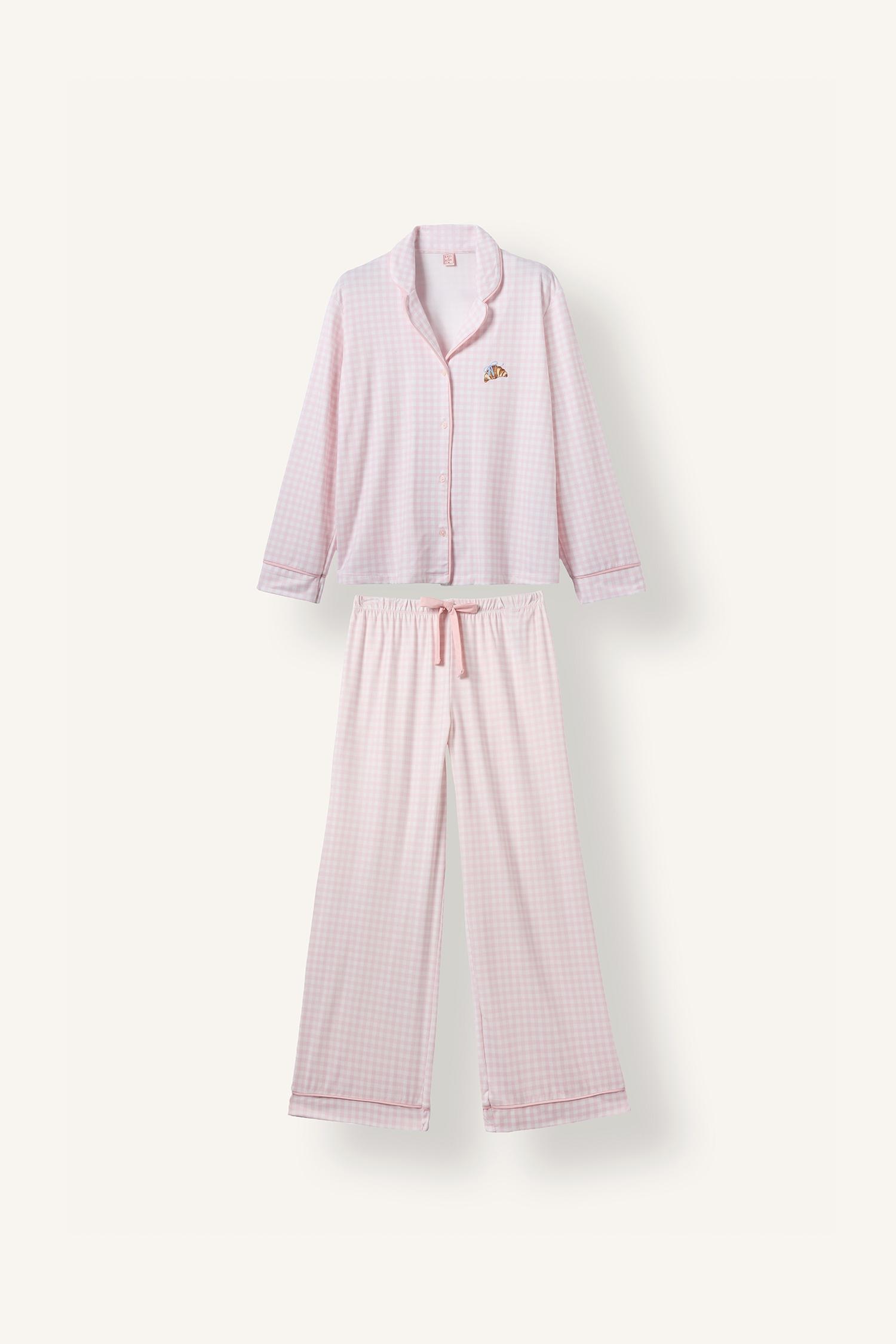 DeFacto Regular Fit 2'li Pötikare Pijama Takım görsel 7