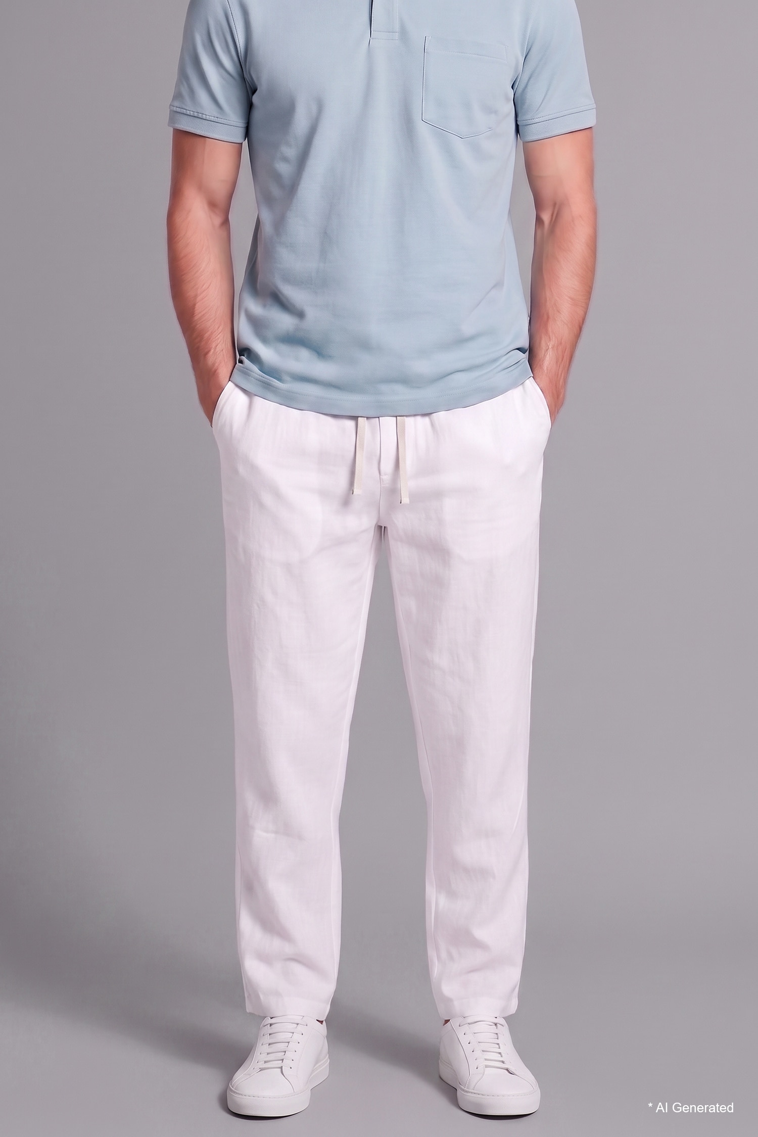 DeFacto %100 Pamuk Regular Fit Pantolon görsel 2