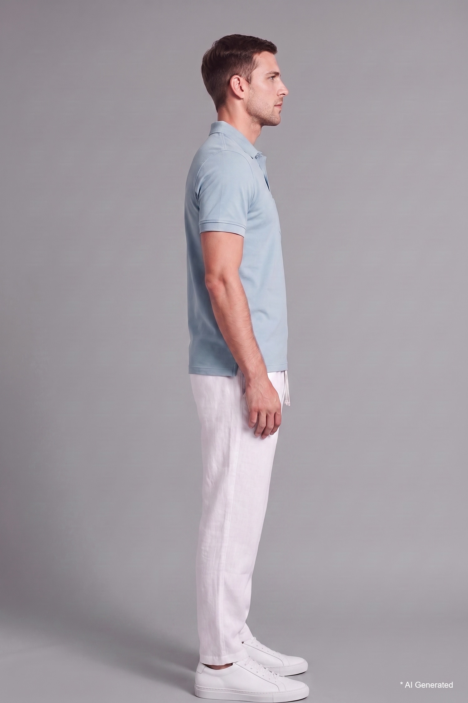 DeFacto %100 Pamuk Regular Fit Pantolon görsel 3