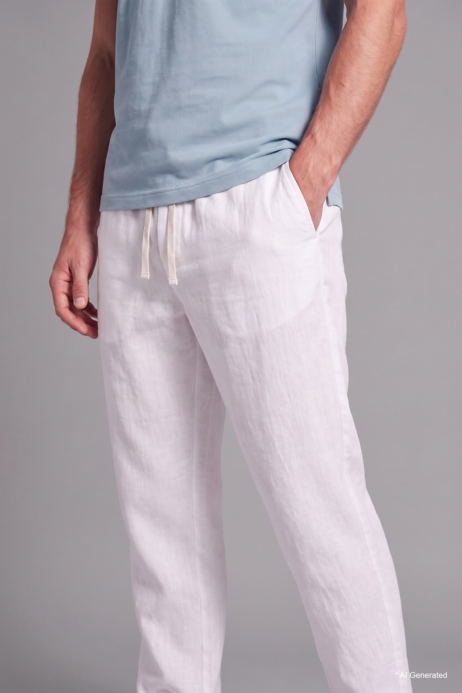 DeFacto %100 Pamuk Regular Fit Pantolon görsel 5