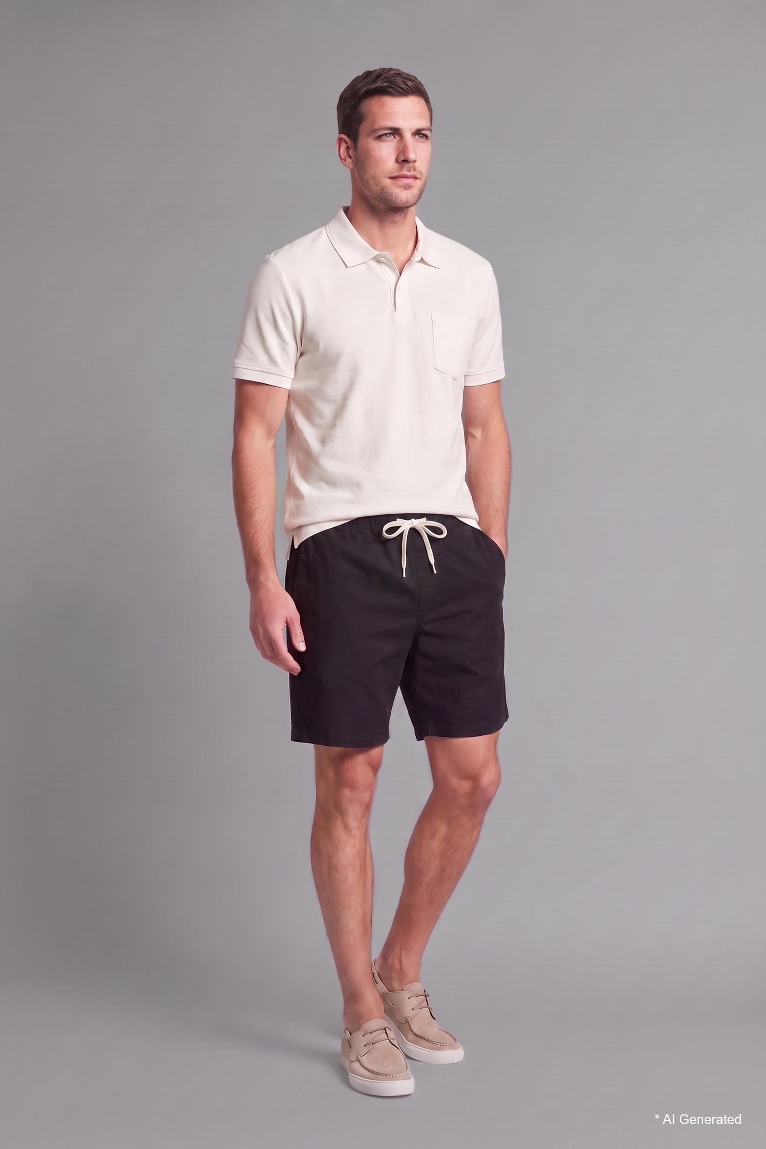 DeFacto %100 Pamuk Relaxed Fit Bermuda Şort