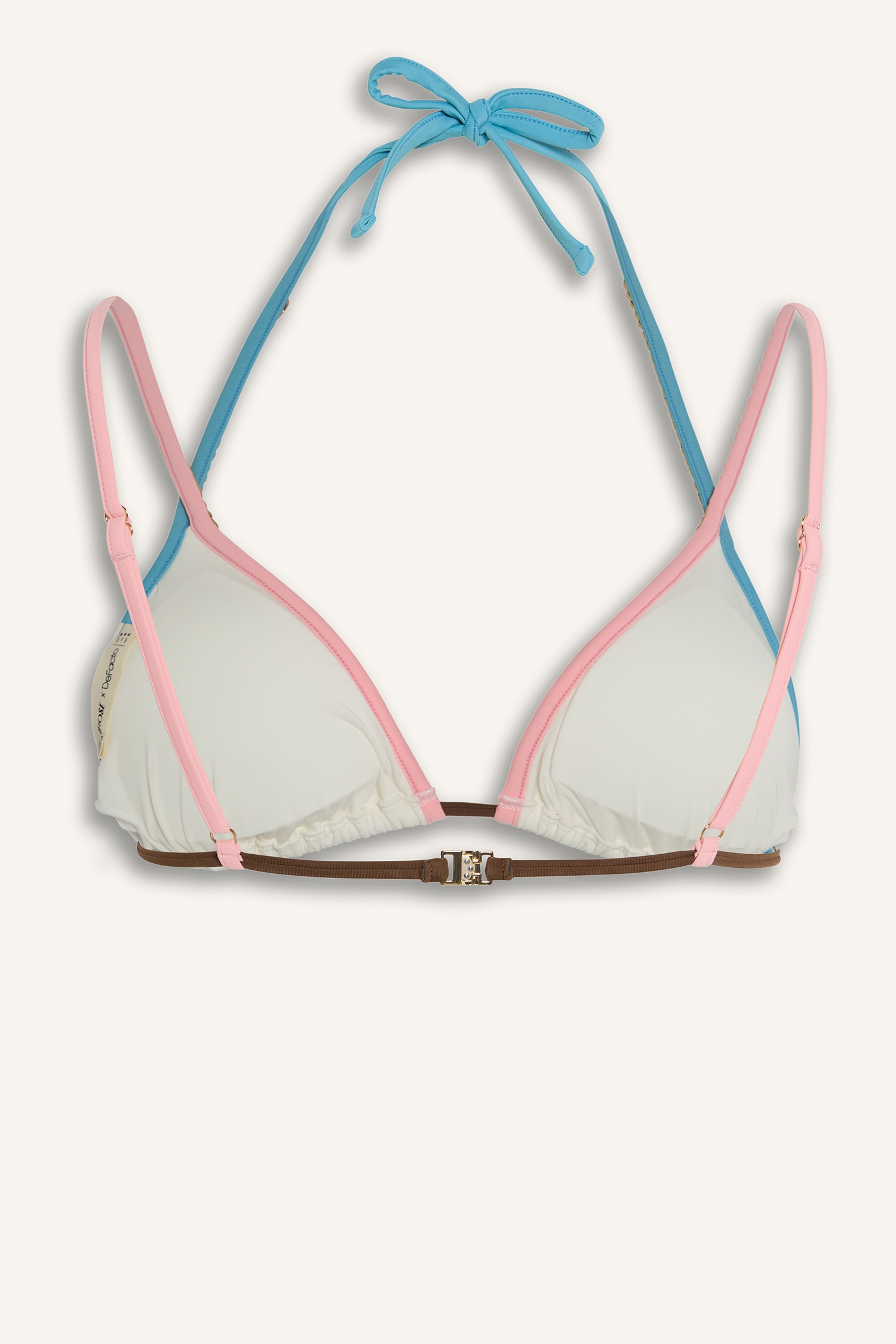 DeFacto Lilyrose X DeFacto Regular Fıt Bikini Üstü görsel 4