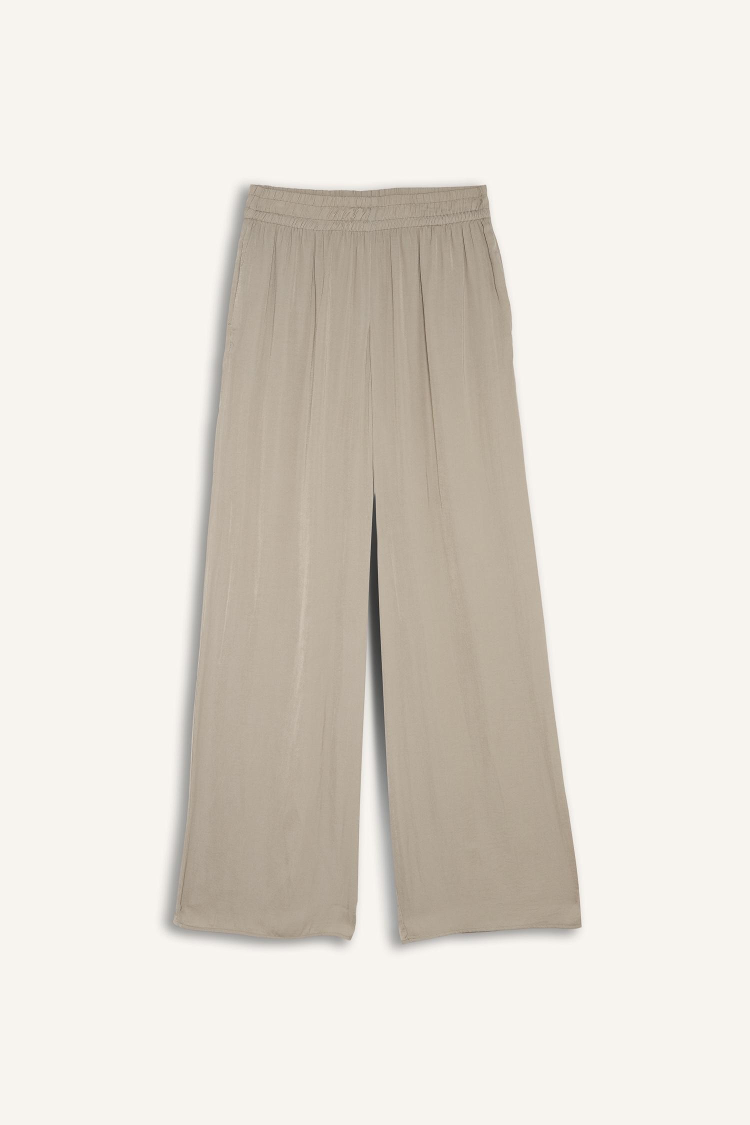 DeFacto Normal Bel Wıde Leg Pantolon görsel 5