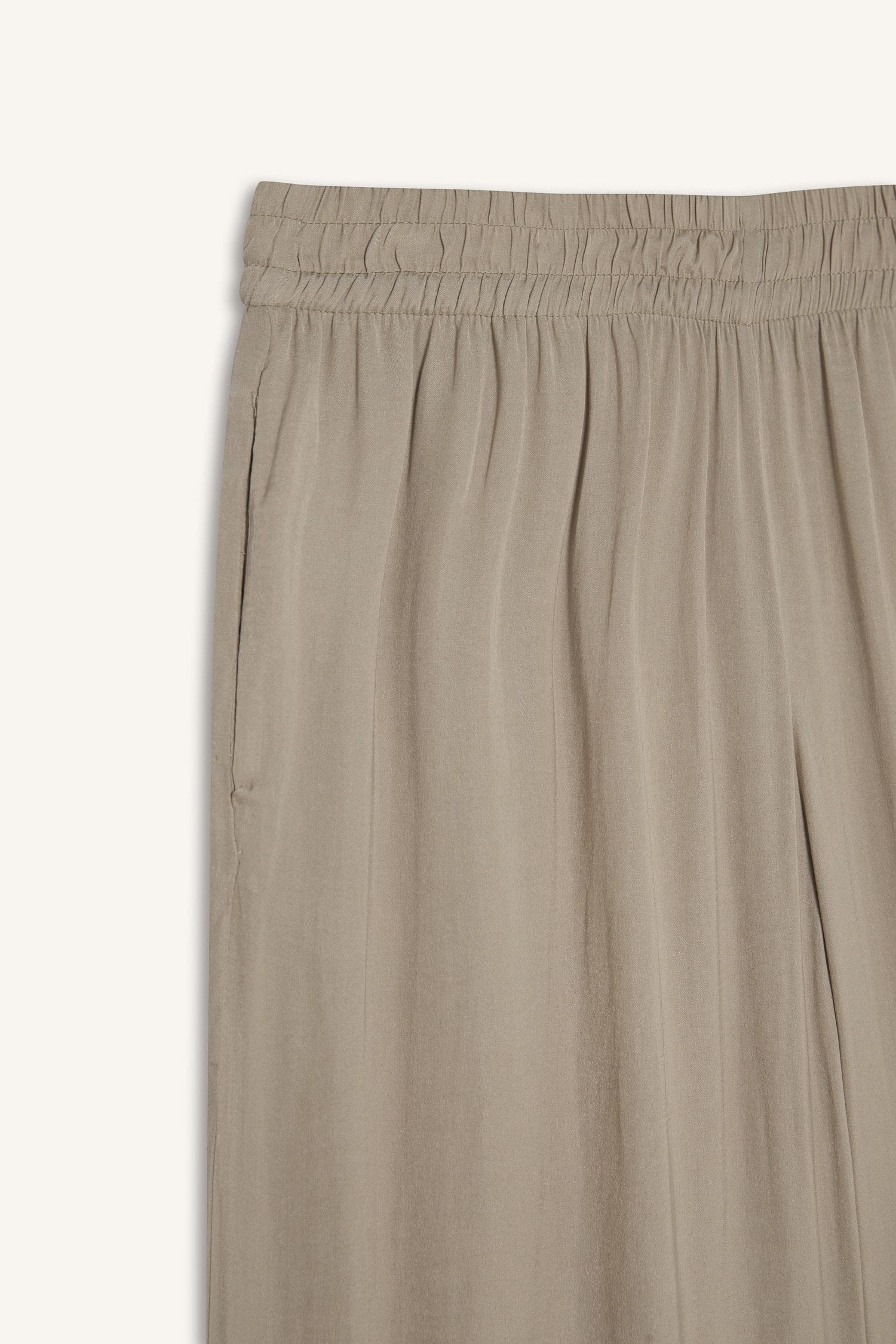 DeFacto Normal Bel Wıde Leg Pantolon görsel 6