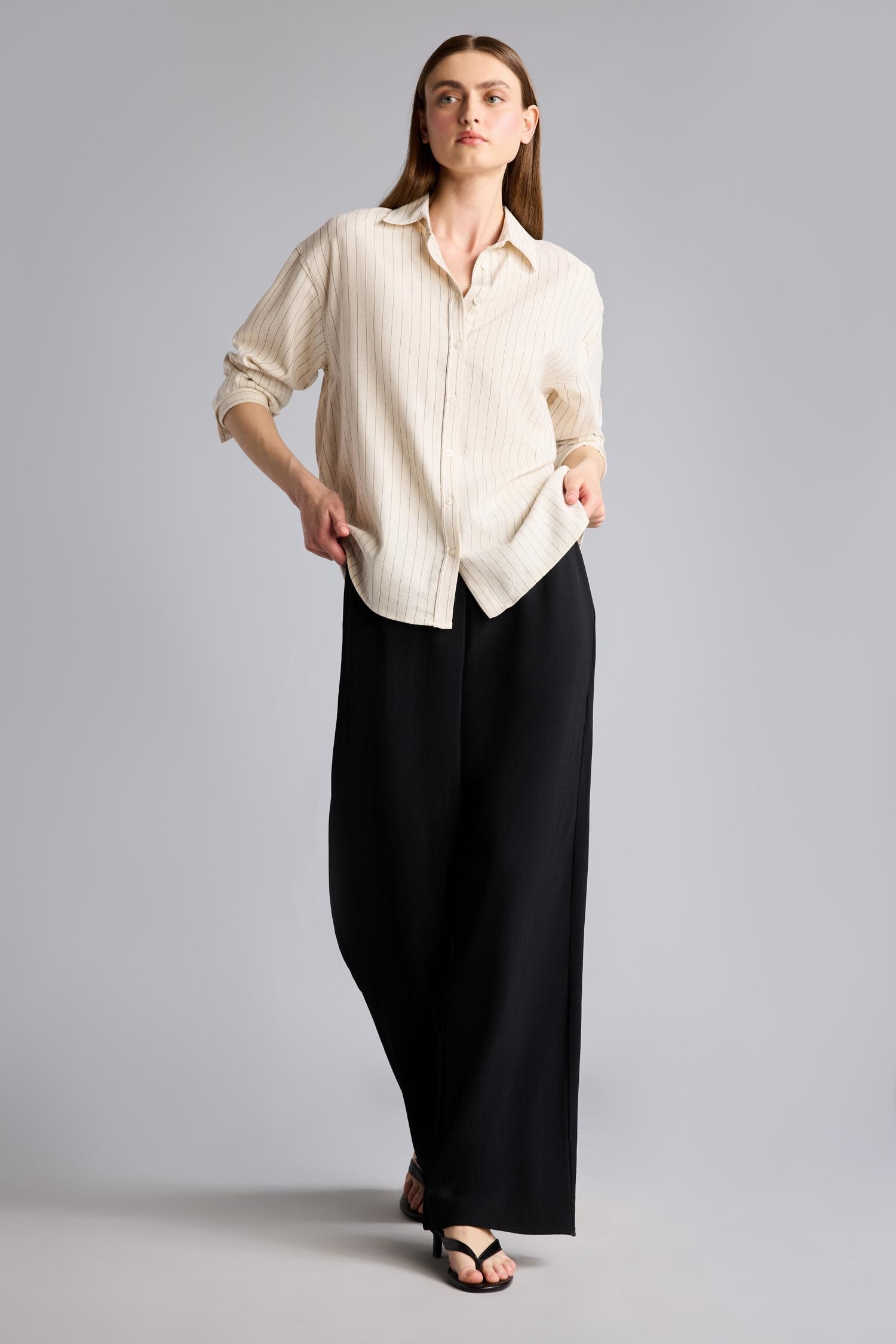 DeFacto Regular Fit Yüksek bel Pantolon