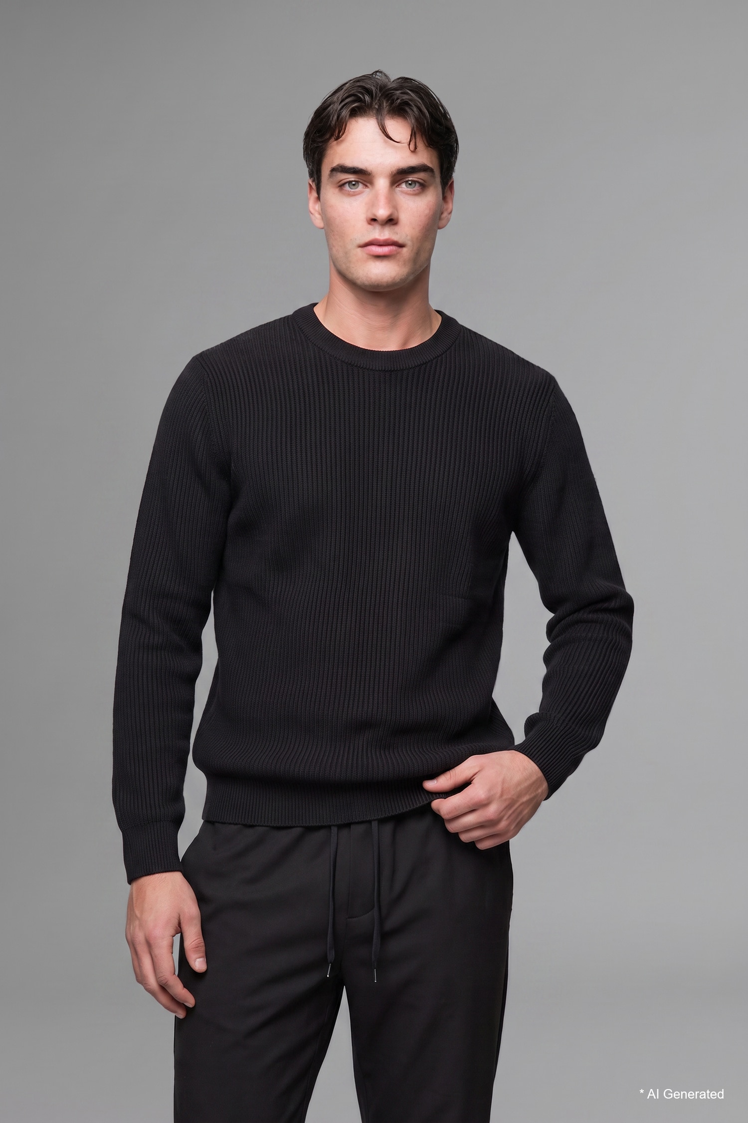 DeFacto Standart Fit Basic Triko Kazak
