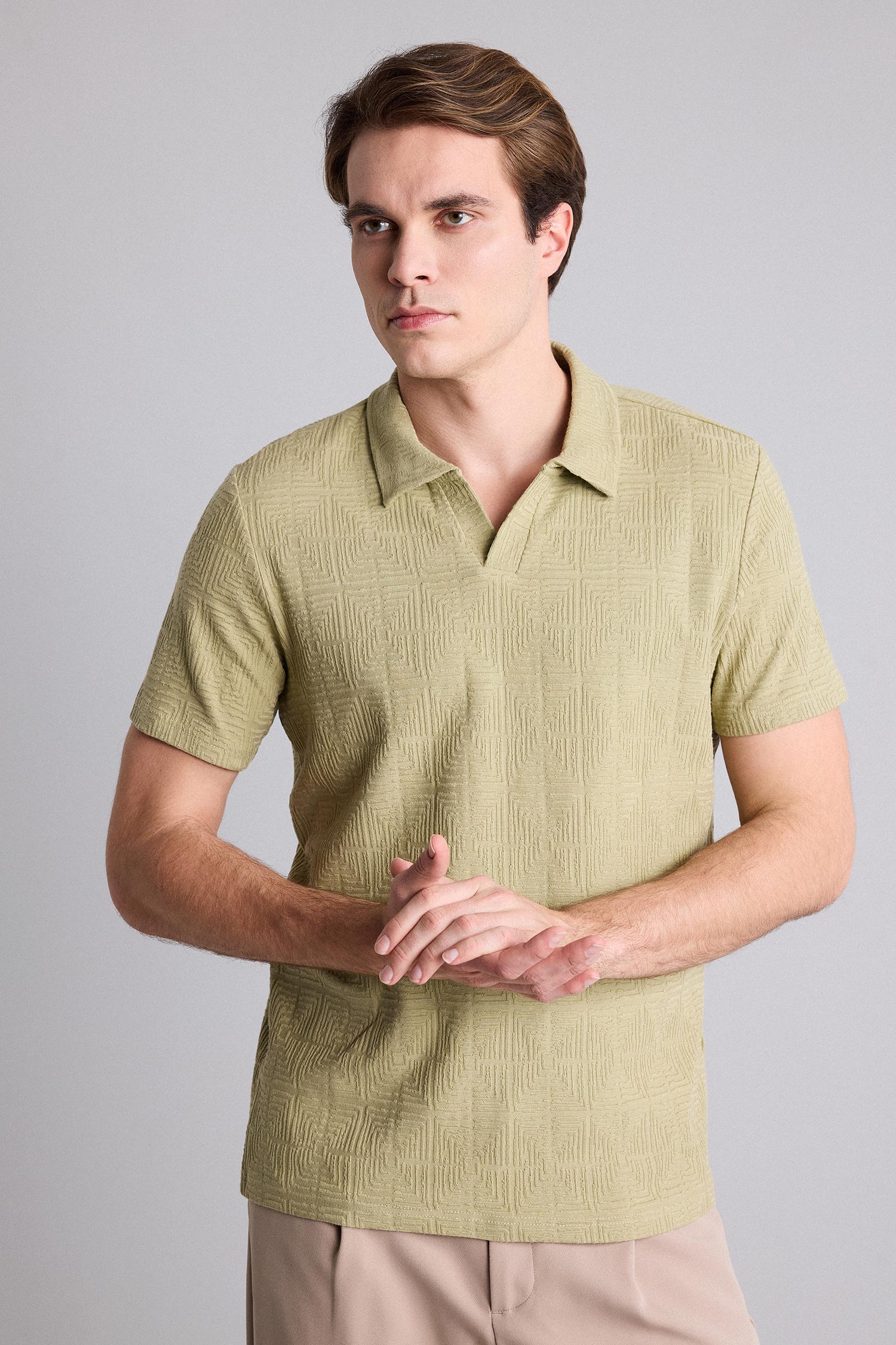 DeFacto Pamuklu Regular Fit Polo Tişört