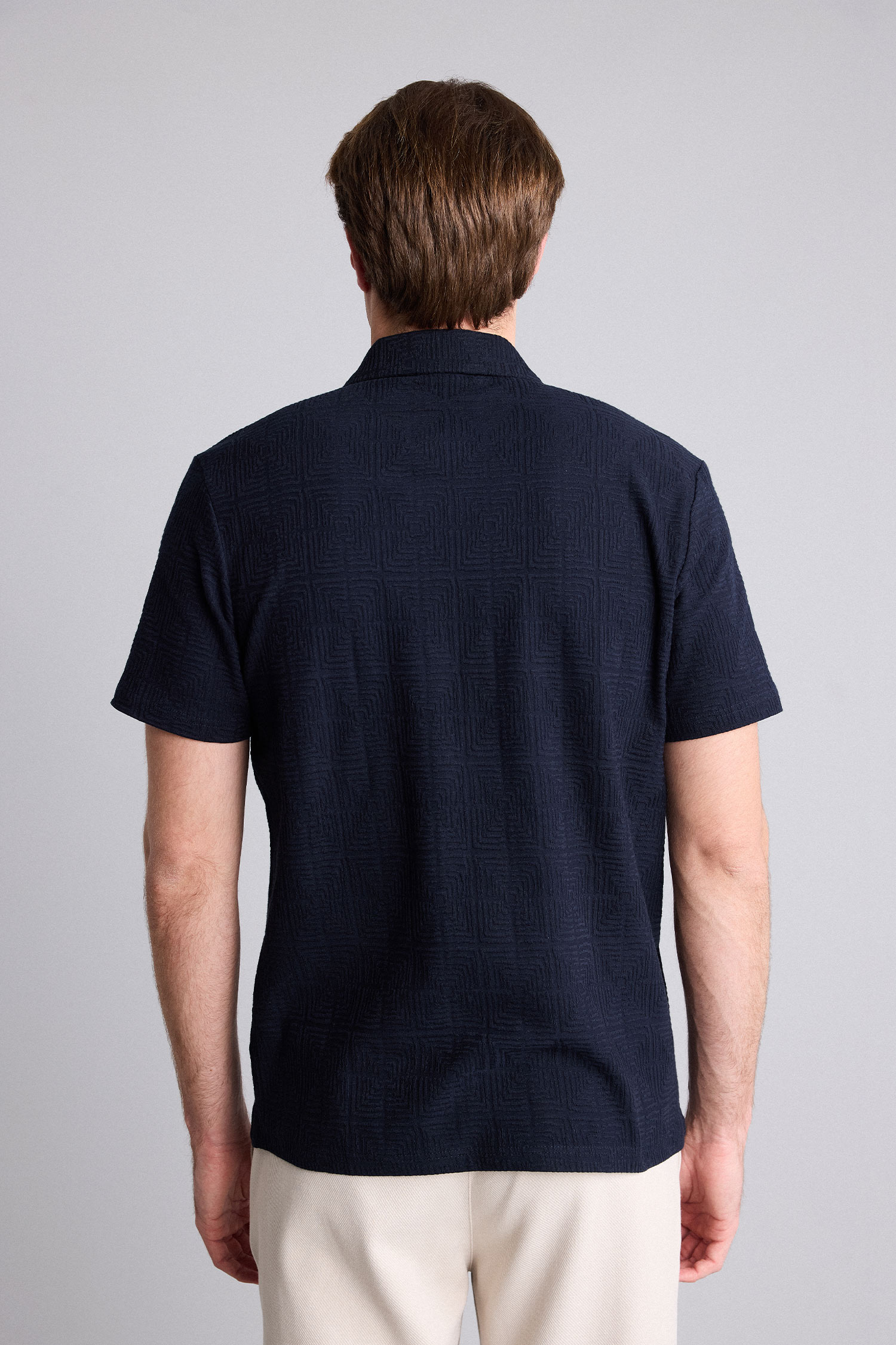 DeFacto Pamuklu Regular Fit Polo Tişört görsel 5