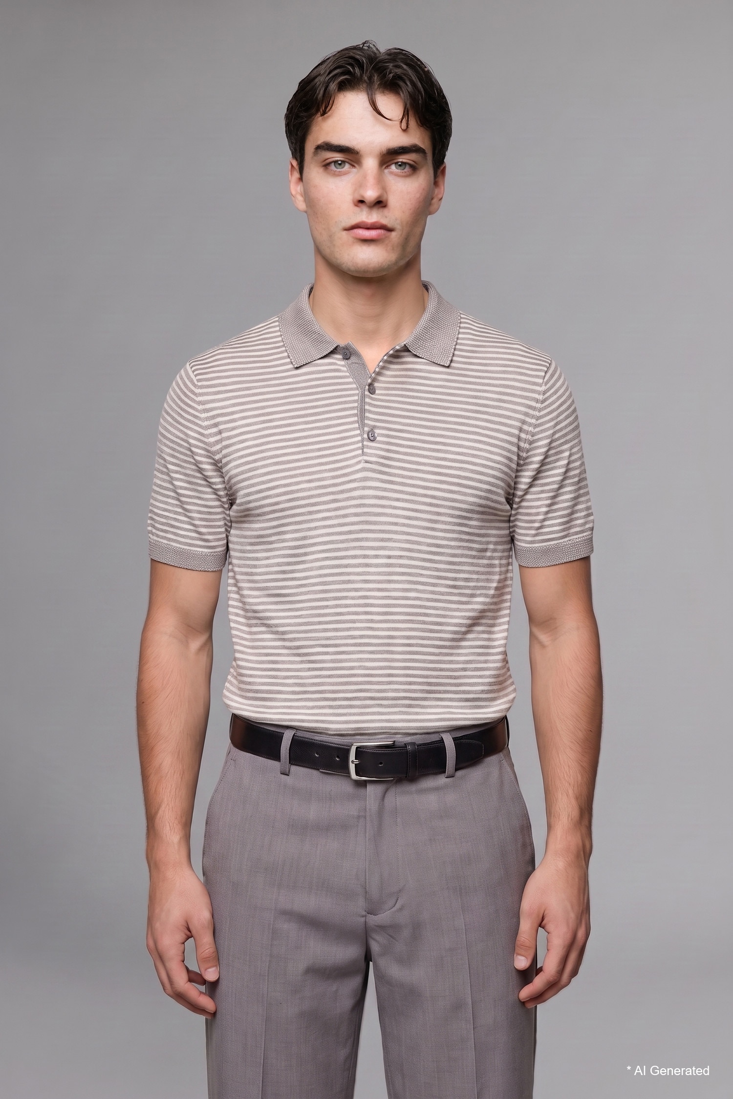 DeFacto Standart Fit Polo Triko Tişört görsel 2