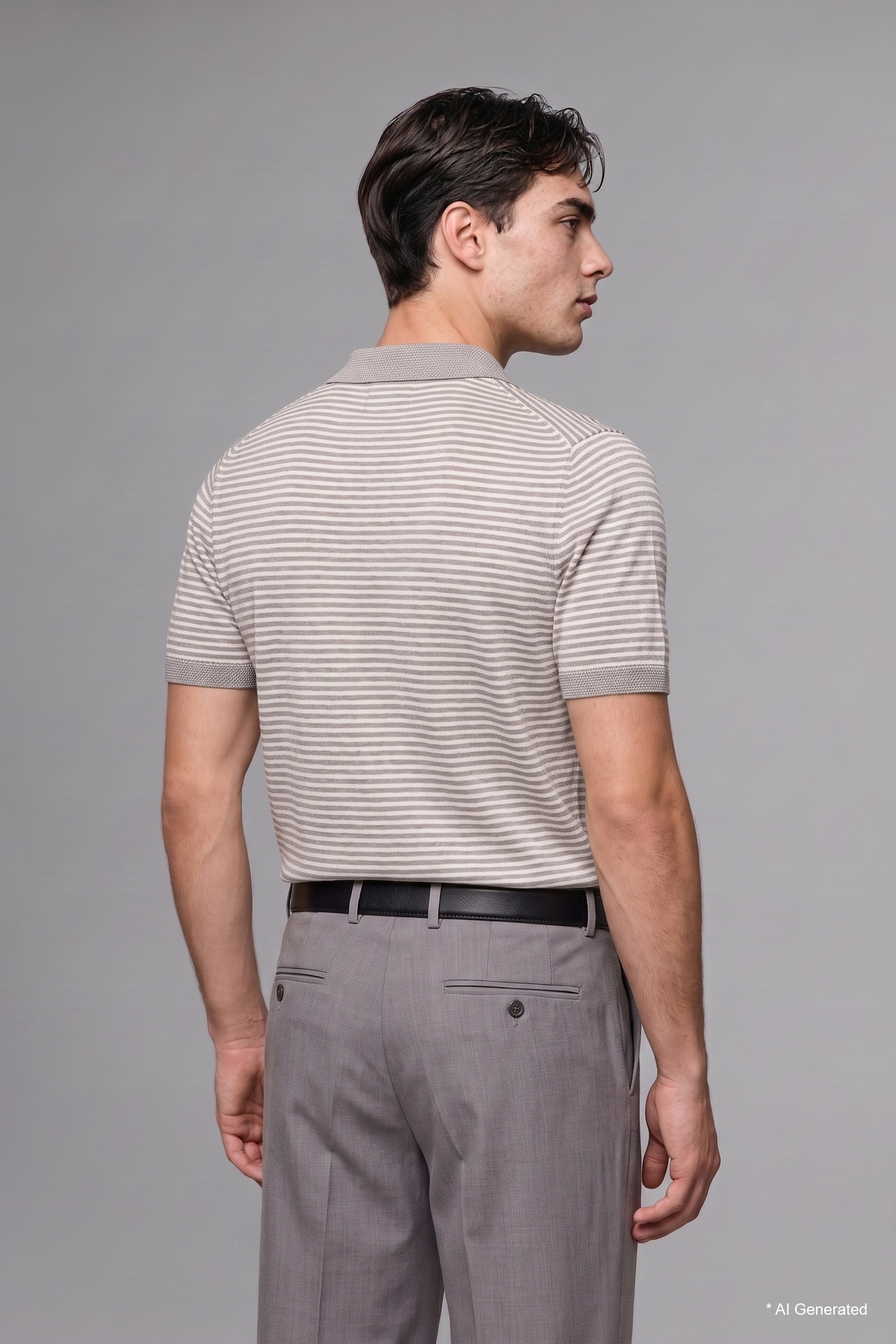 DeFacto Standart Fit Polo Triko Tişört görsel 4