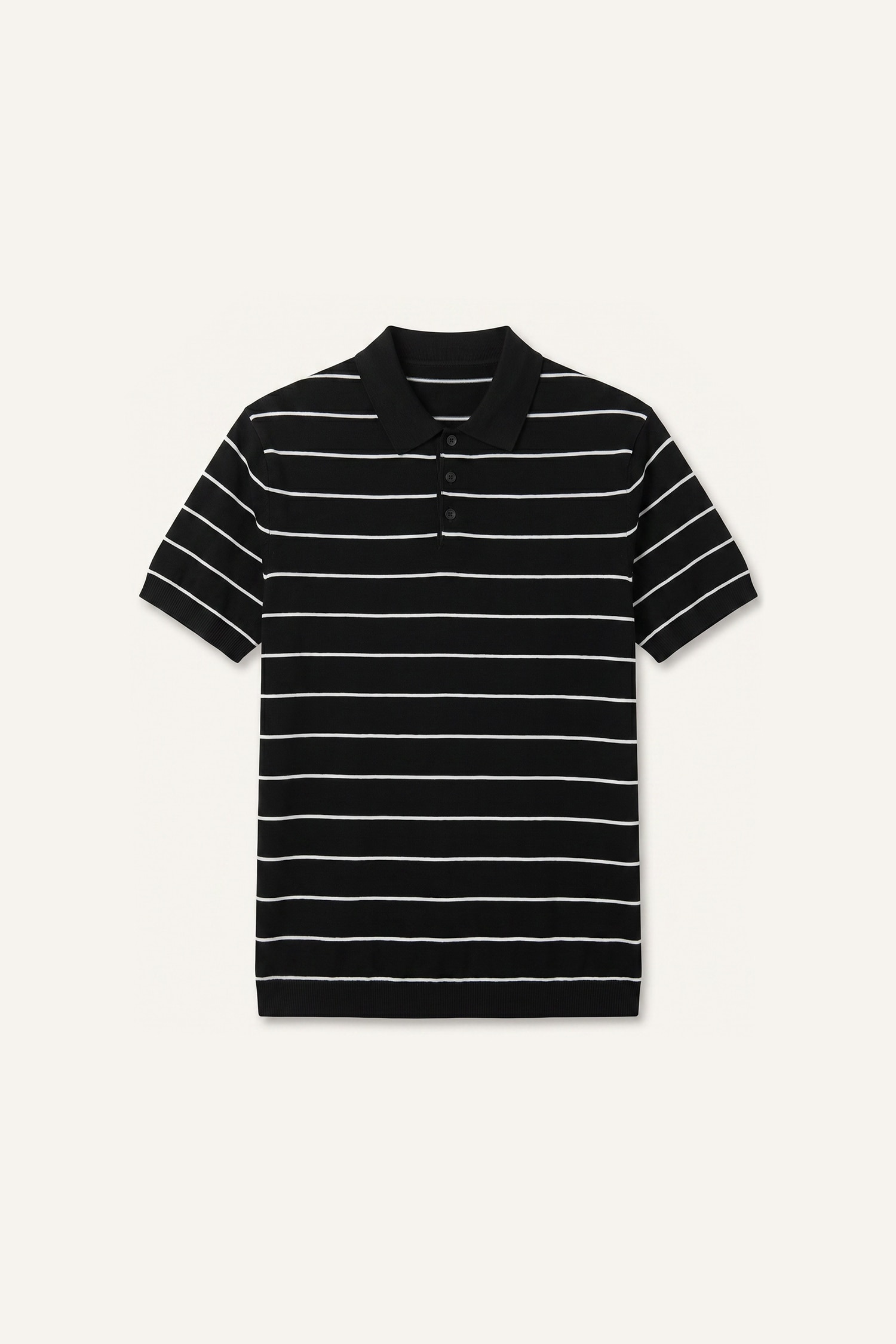 Black Man Standard Fit Short Sleeve Polo T-Shirt 3492365 | DeFacto
