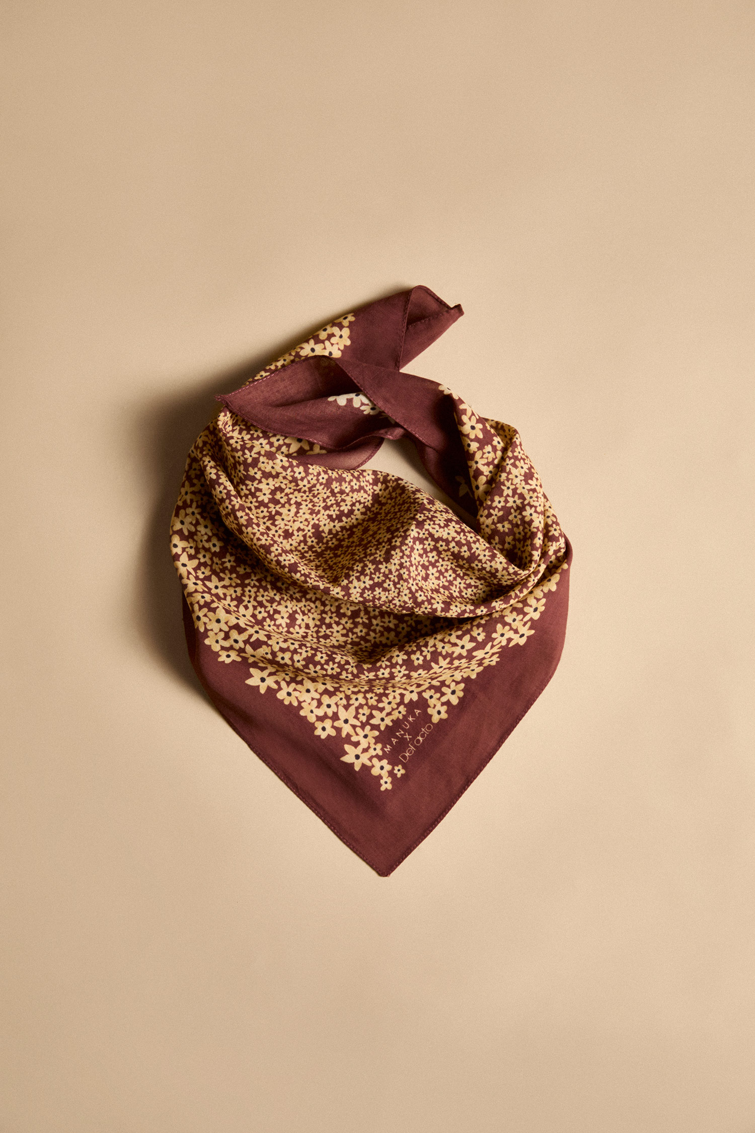 DeFacto Manuka x Defacto Kadın Desenli Pamuklu Bandana