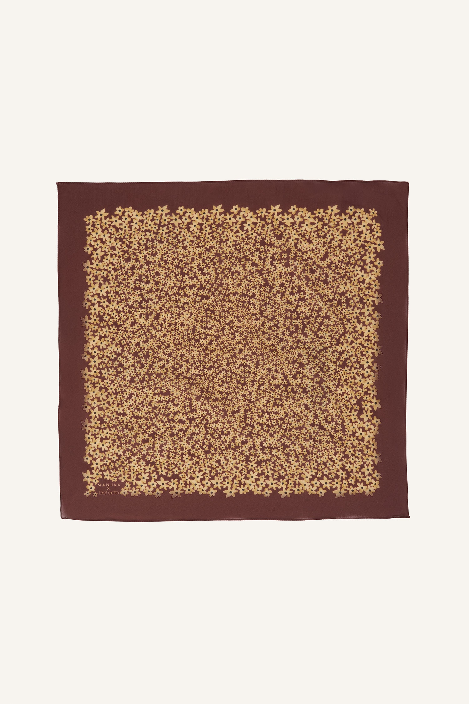 DeFacto Manuka x Defacto Kadın Desenli Pamuklu Bandana görsel 4