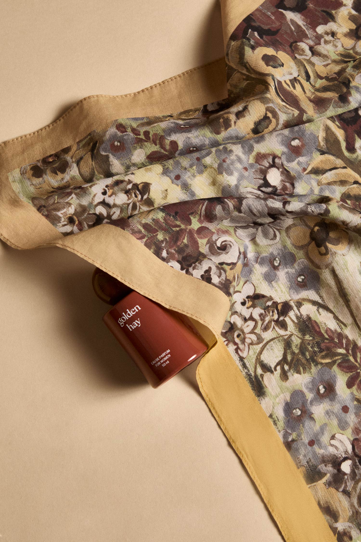 DeFacto Manuka x Defacto Kadın Çiçekli Pamuklu Bandana görsel 3