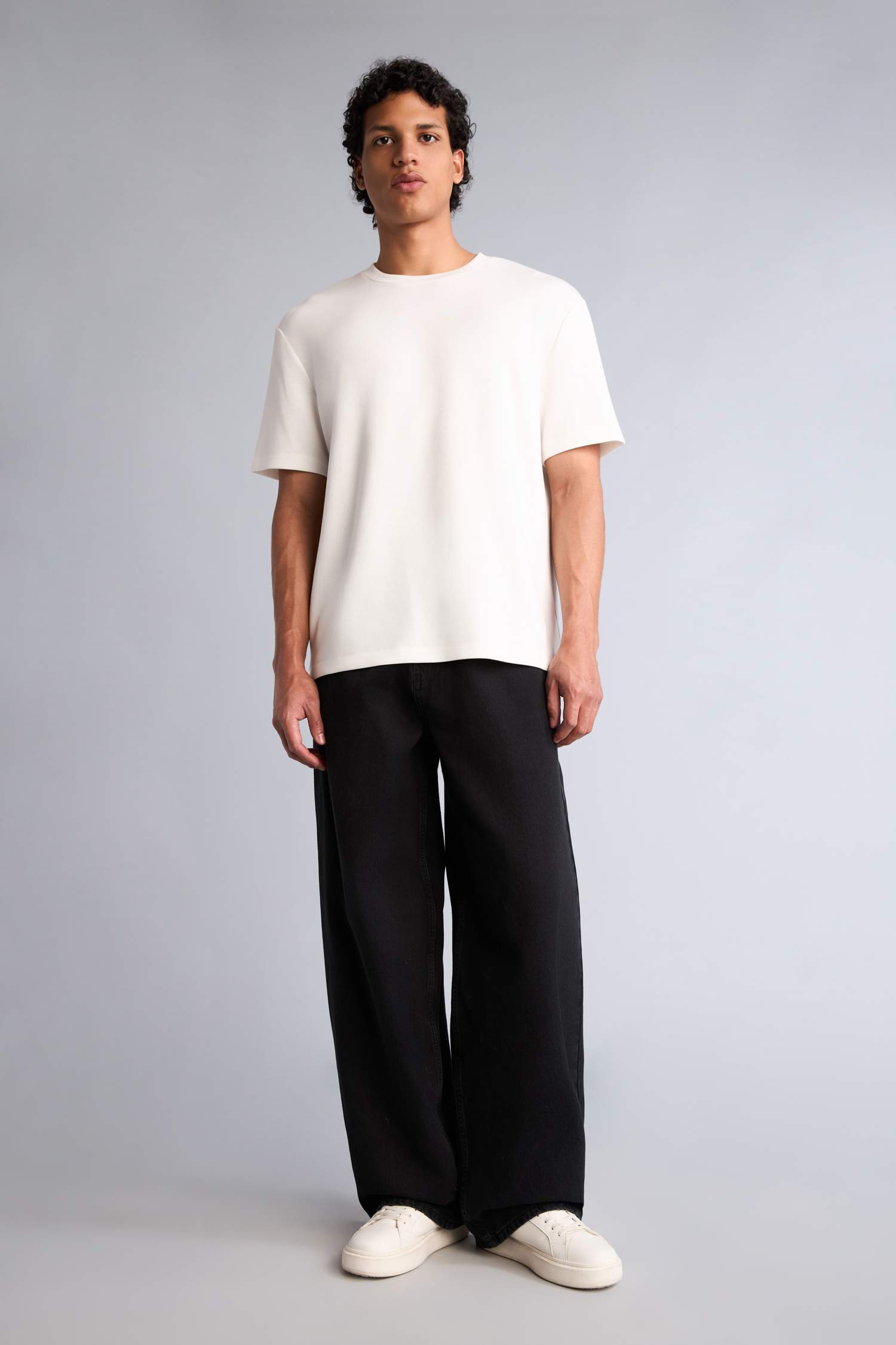 Black MAN Balloon Fit Trousers 3550798 | DeFacto