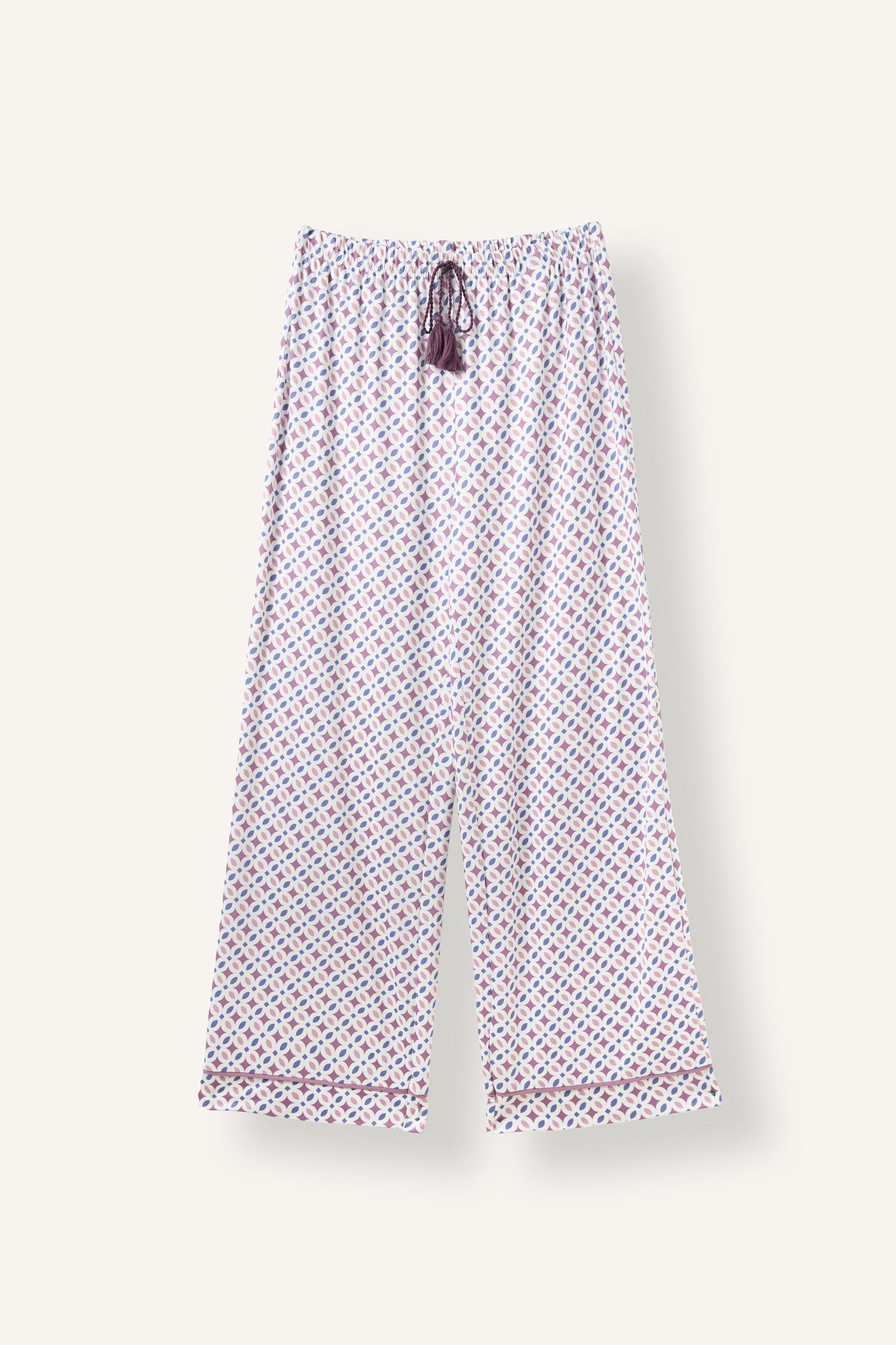 DeFacto Regular Fit Desenli Pijama Takımı görsel 8