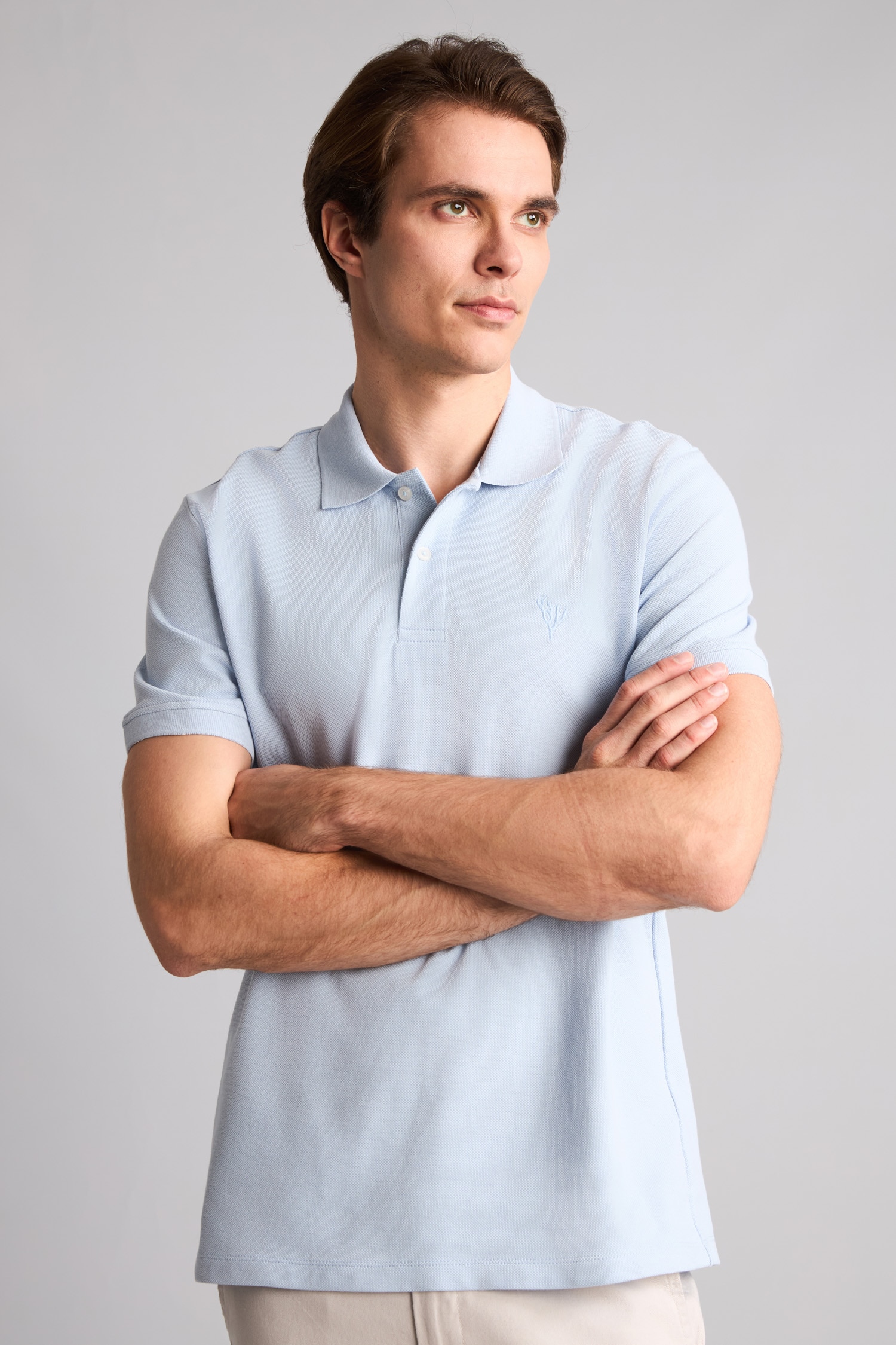 DeFacto %100 Pamuk Regular Fit Polo Tişört görsel 3