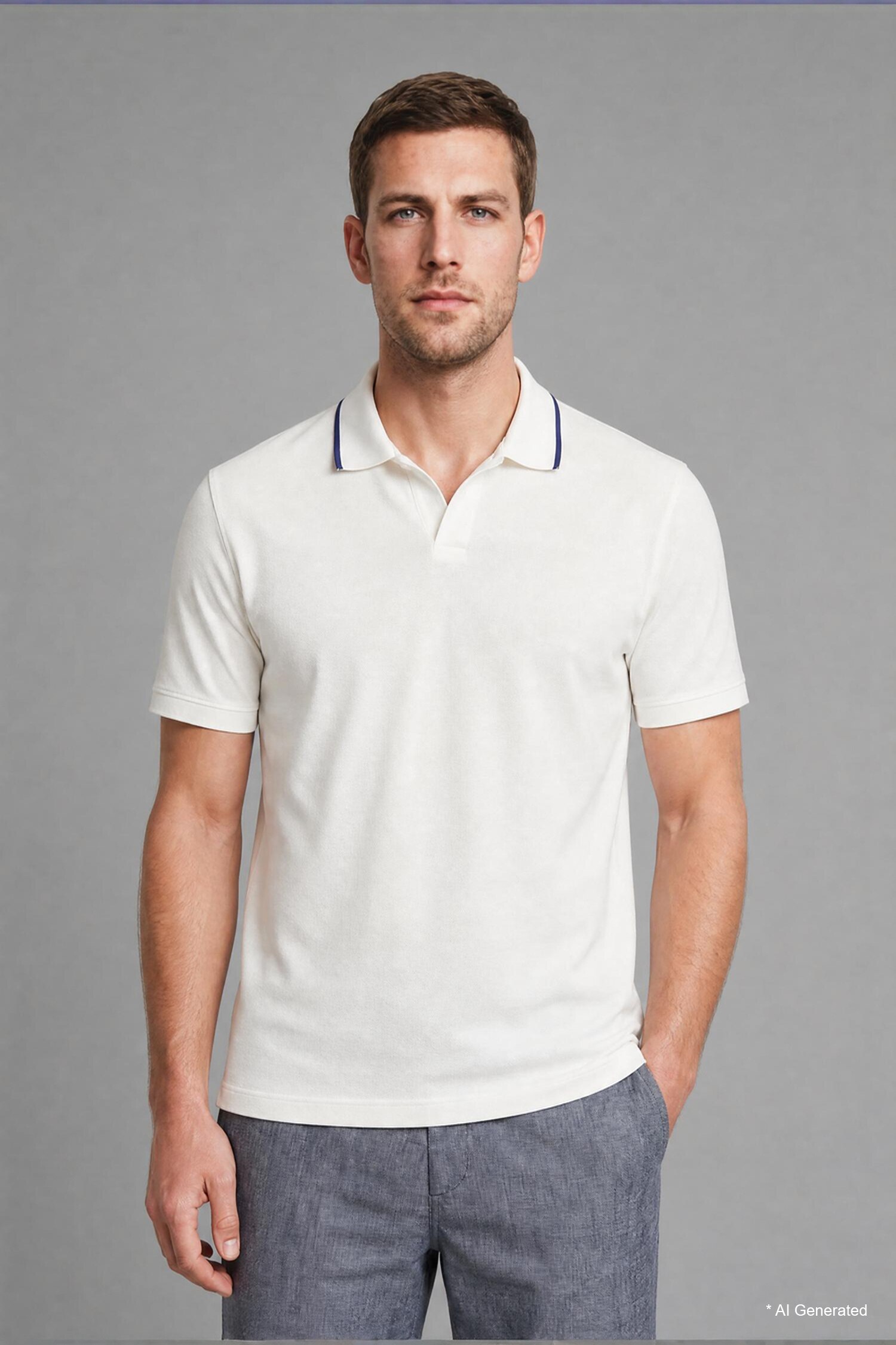 DeFacto Regular Fit Polo Tişört görsel 3