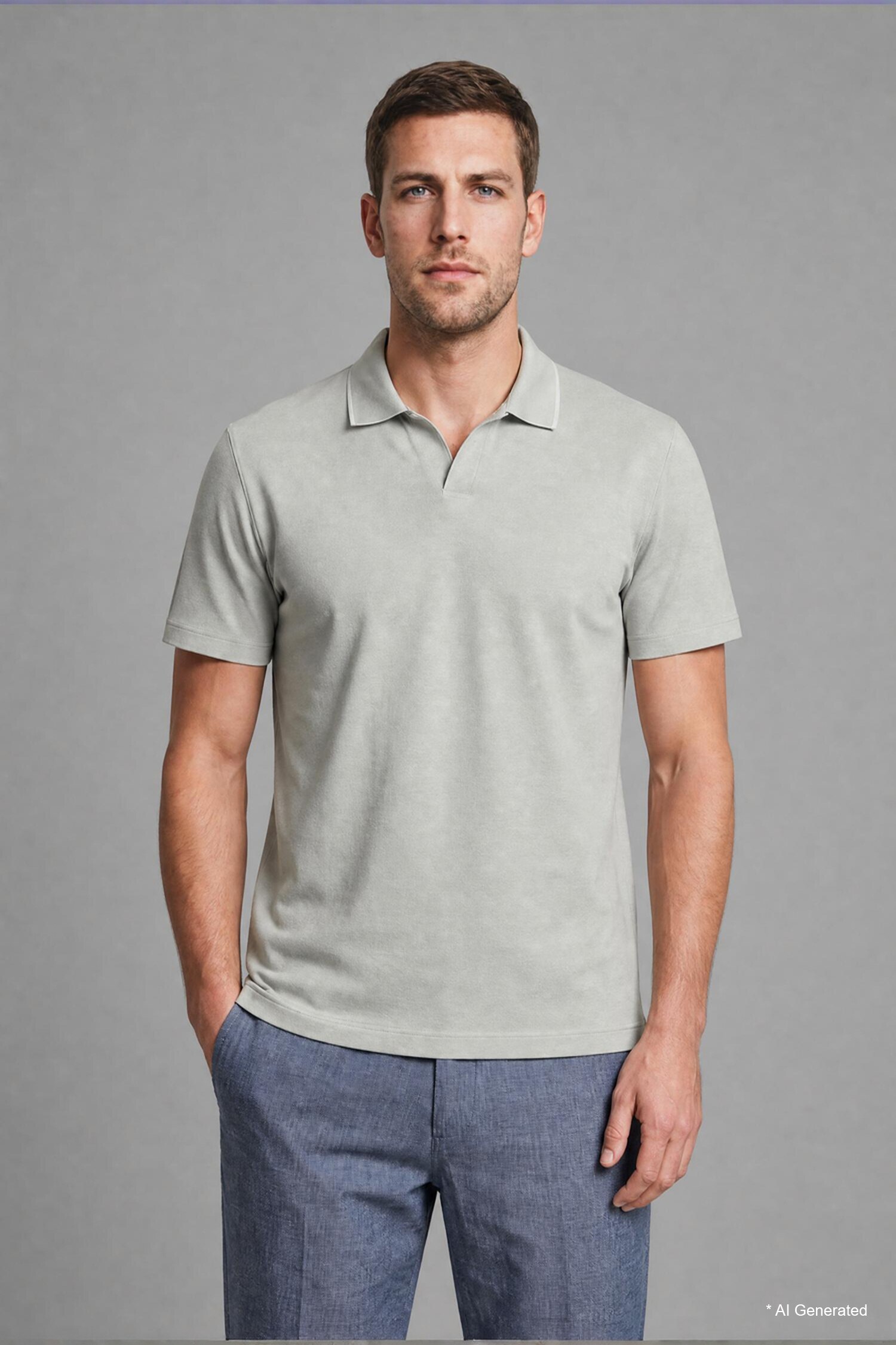 DeFacto Regular Fit Polo Tişört görsel 3