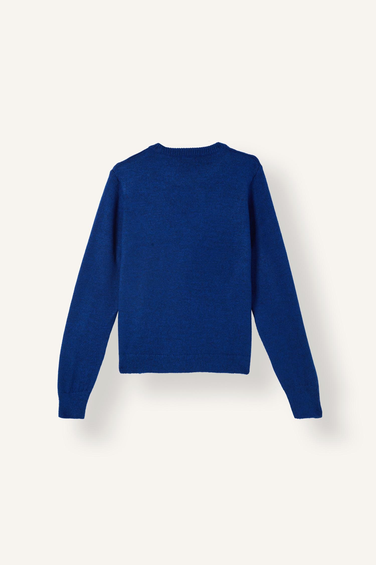 DeFacto Regular Fit Bisiklet Yaka Basic Kazak görsel 7