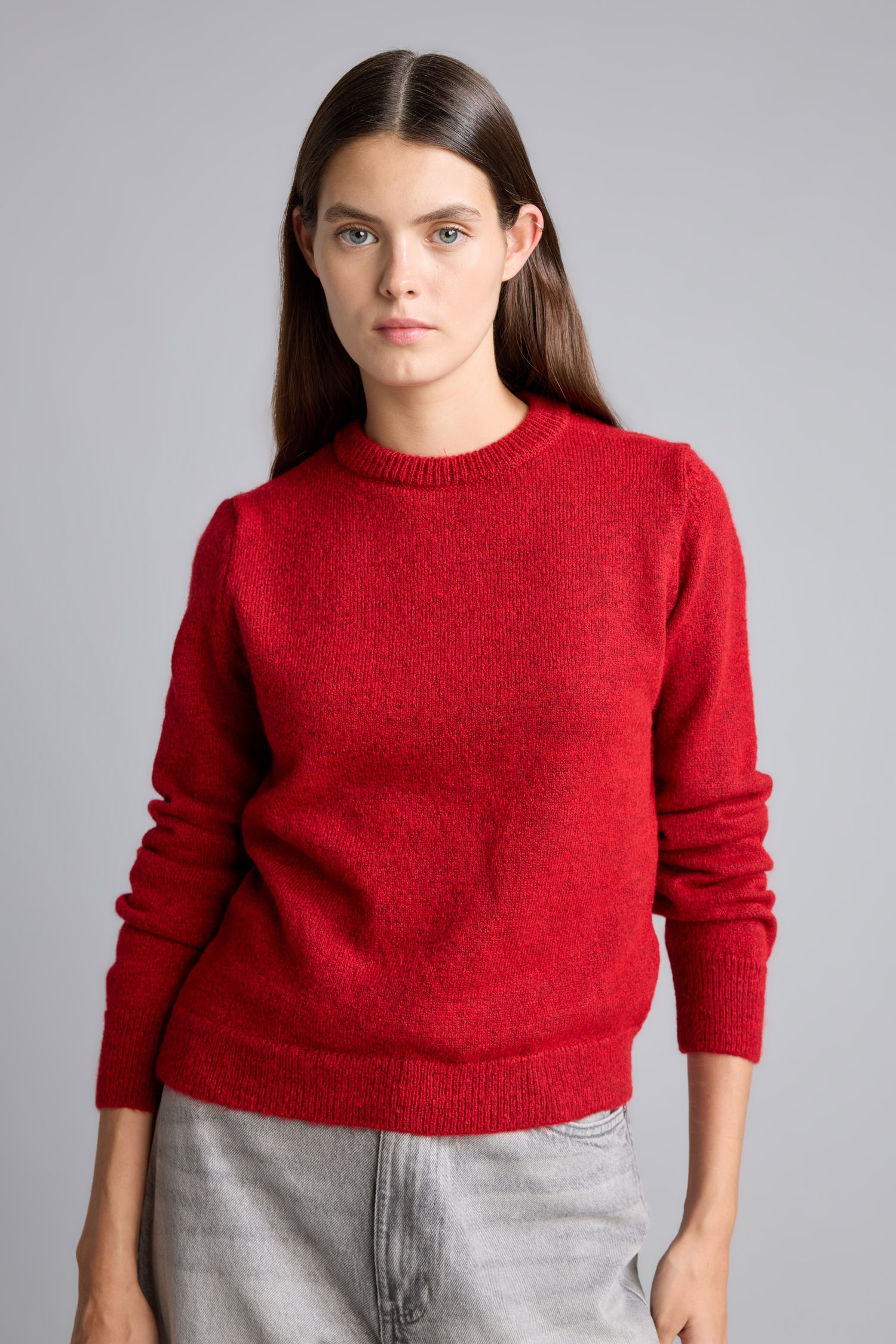 DeFacto Regular Fit Bisiklet Yaka Basic Kazak görsel 3