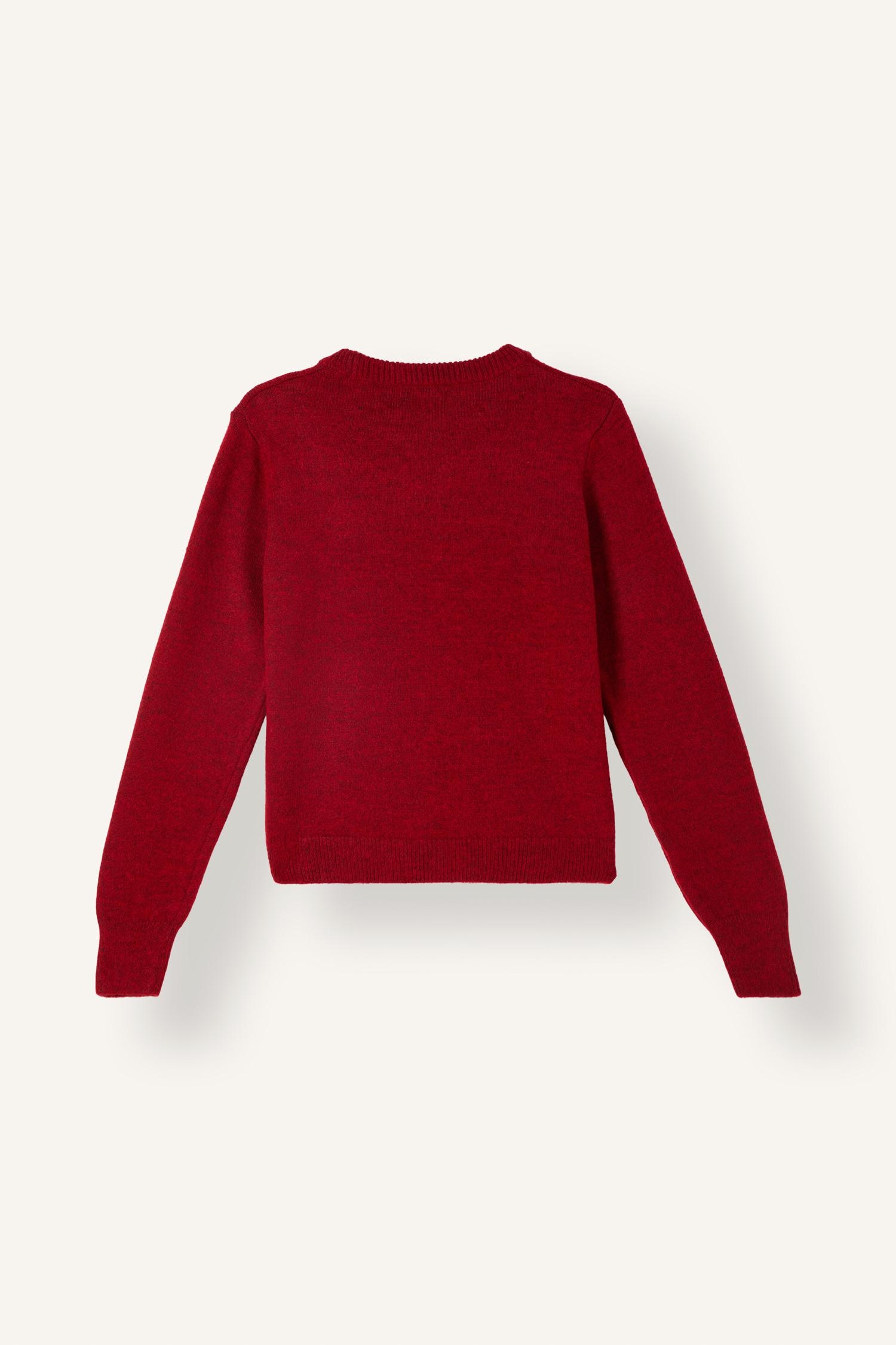 DeFacto Regular Fit Bisiklet Yaka Basic Kazak görsel 7